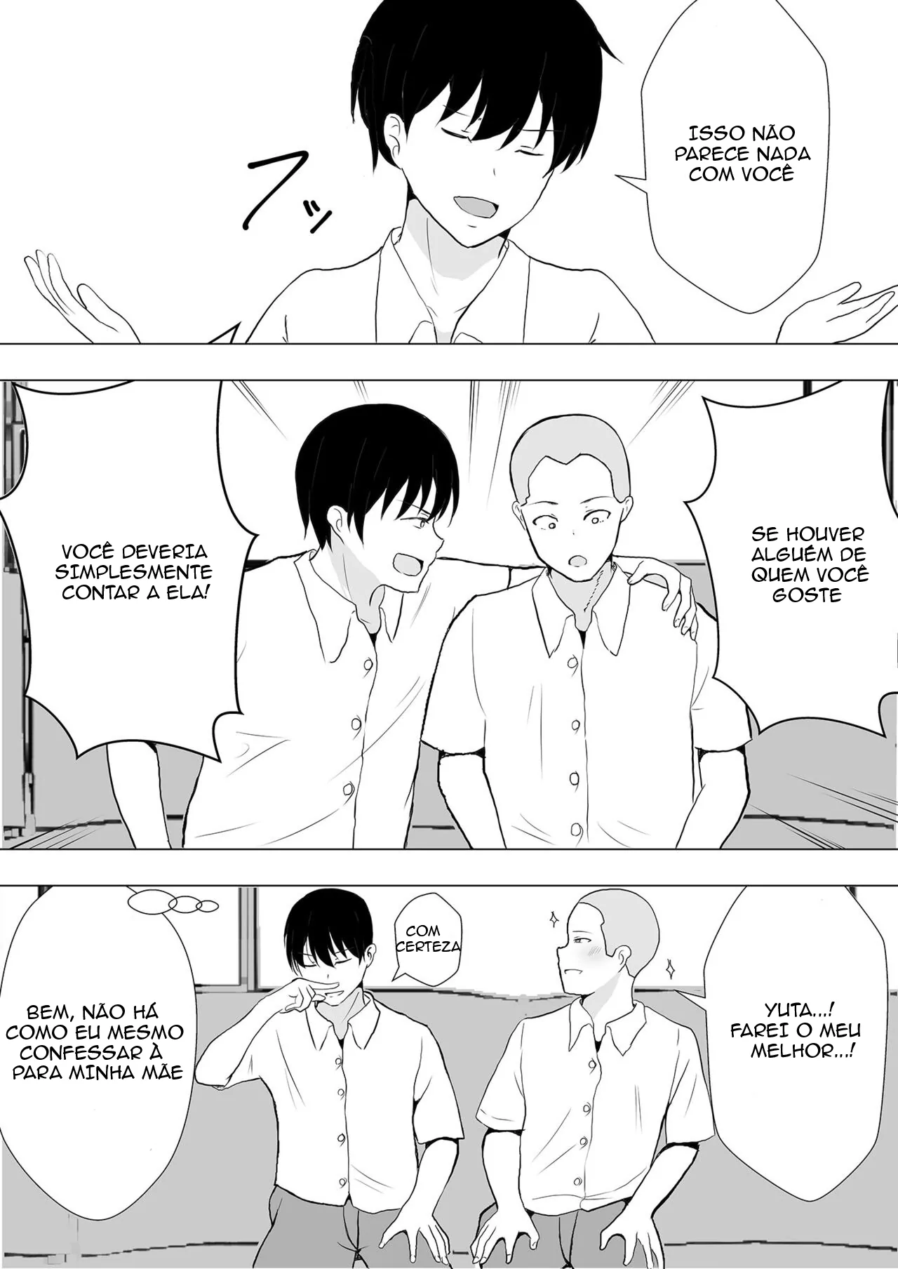 [tarobaumu] TomoKano Kaa-chan~ Daisuki na Ore no Hahaoya wa Aho na Shinyuu no Kanojo~ | My Mom Is My Friend's Girlfriend [Portuguese-BR] image number 14