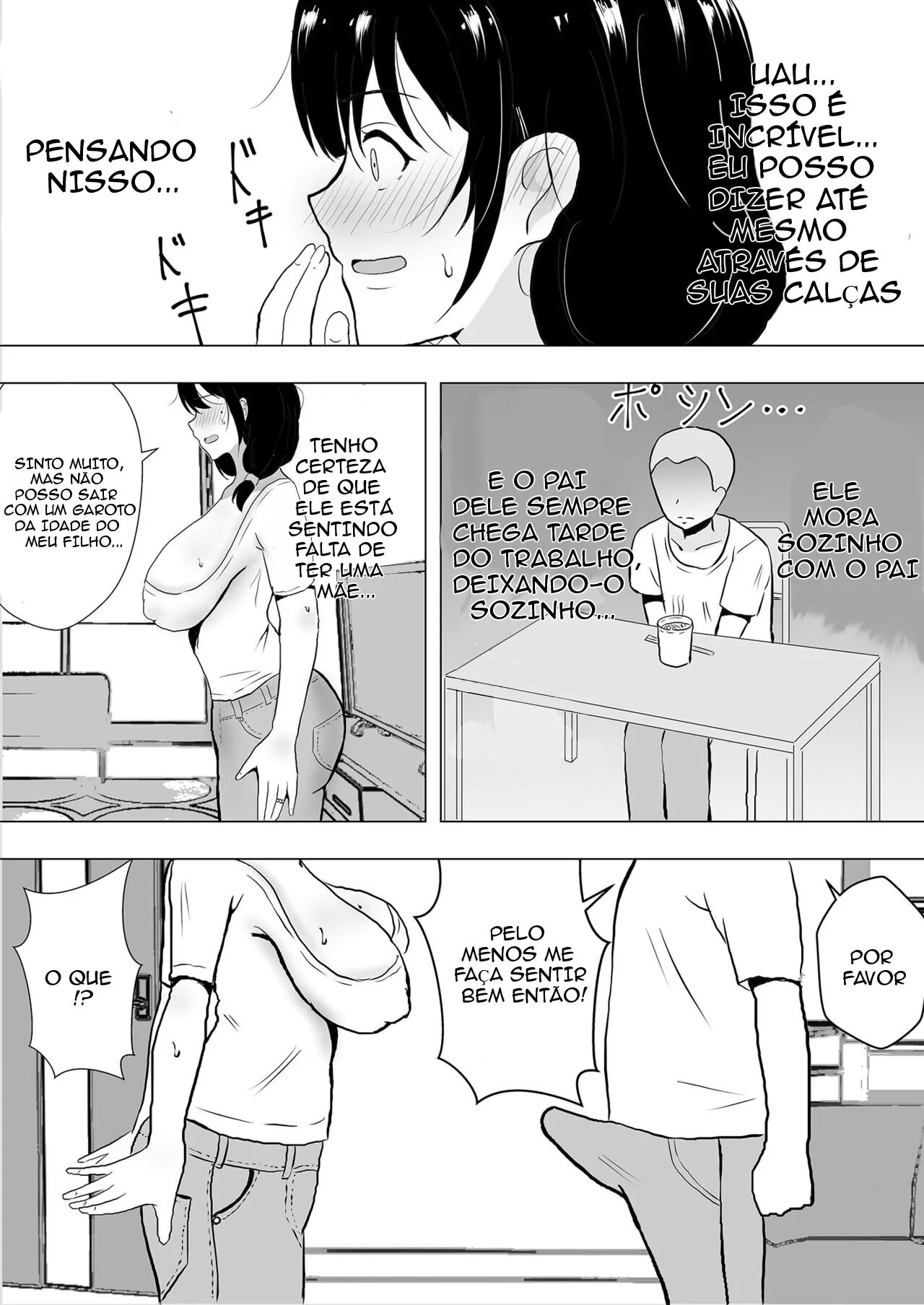 [tarobaumu] TomoKano Kaa-chan~ Daisuki na Ore no Hahaoya wa Aho na Shinyuu no Kanojo~ | My Mom Is My Friend's Girlfriend [Portuguese-BR] image number 18