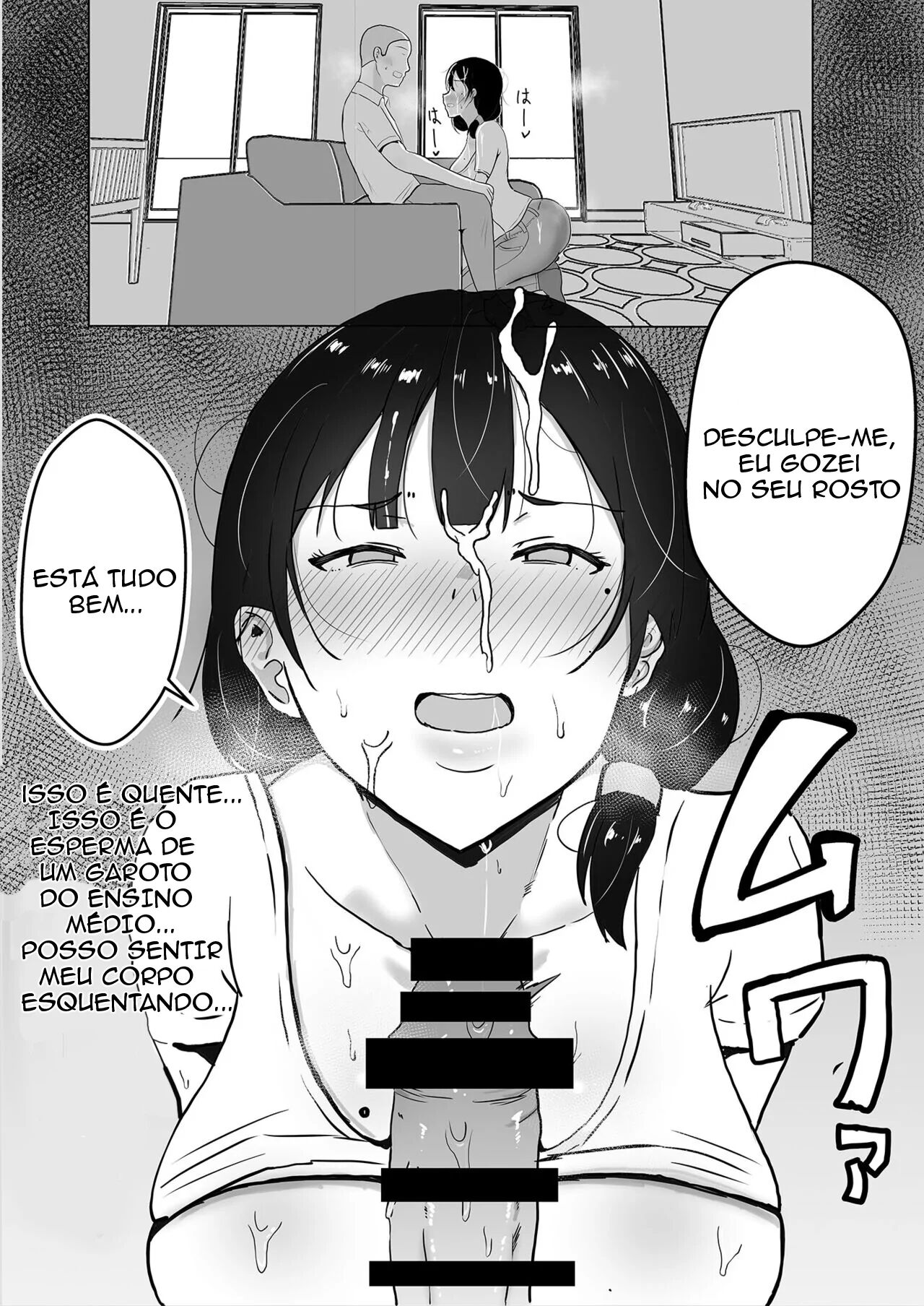 [tarobaumu] TomoKano Kaa-chan~ Daisuki na Ore no Hahaoya wa Aho na Shinyuu no Kanojo~ | My Mom Is My Friend's Girlfriend [Portuguese-BR] image number 24