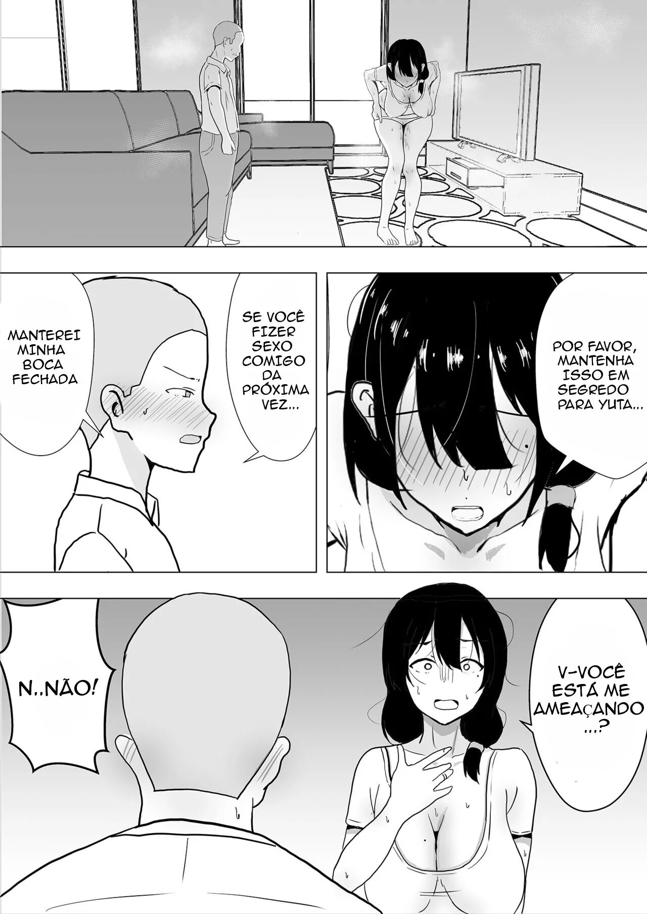 [tarobaumu] TomoKano Kaa-chan~ Daisuki na Ore no Hahaoya wa Aho na Shinyuu no Kanojo~ | My Mom Is My Friend's Girlfriend [Portuguese-BR] image number 37