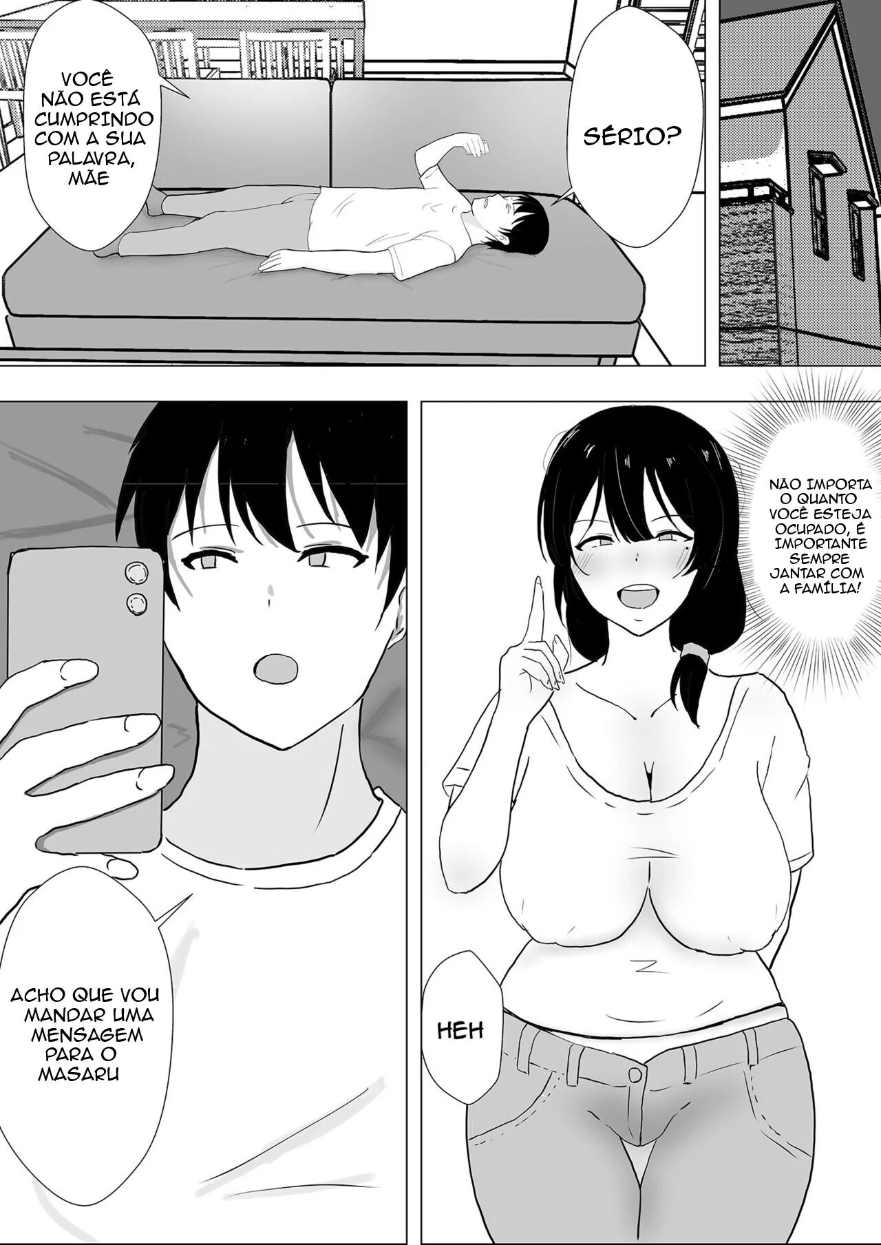[tarobaumu] TomoKano Kaa-chan~ Daisuki na Ore no Hahaoya wa Aho na Shinyuu no Kanojo~ | My Mom Is My Friend's Girlfriend [Portuguese-BR] image number 57