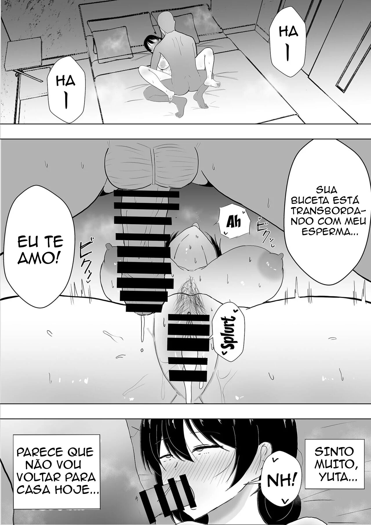 [tarobaumu] TomoKano Kaa-chan~ Daisuki na Ore no Hahaoya wa Aho na Shinyuu no Kanojo~ | My Mom Is My Friend's Girlfriend [Portuguese-BR] image number 76
