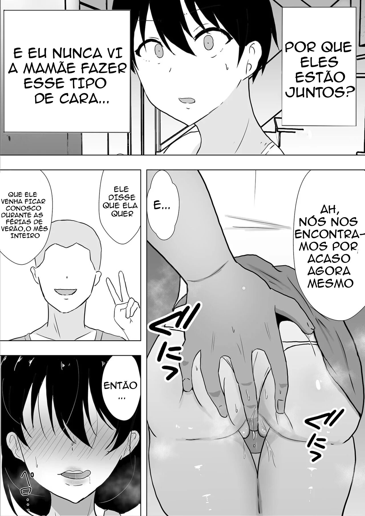 [tarobaumu] TomoKano Kaa-chan~ Daisuki na Ore no Hahaoya wa Aho na Shinyuu no Kanojo~ | My Mom Is My Friend's Girlfriend [Portuguese-BR] image number 79