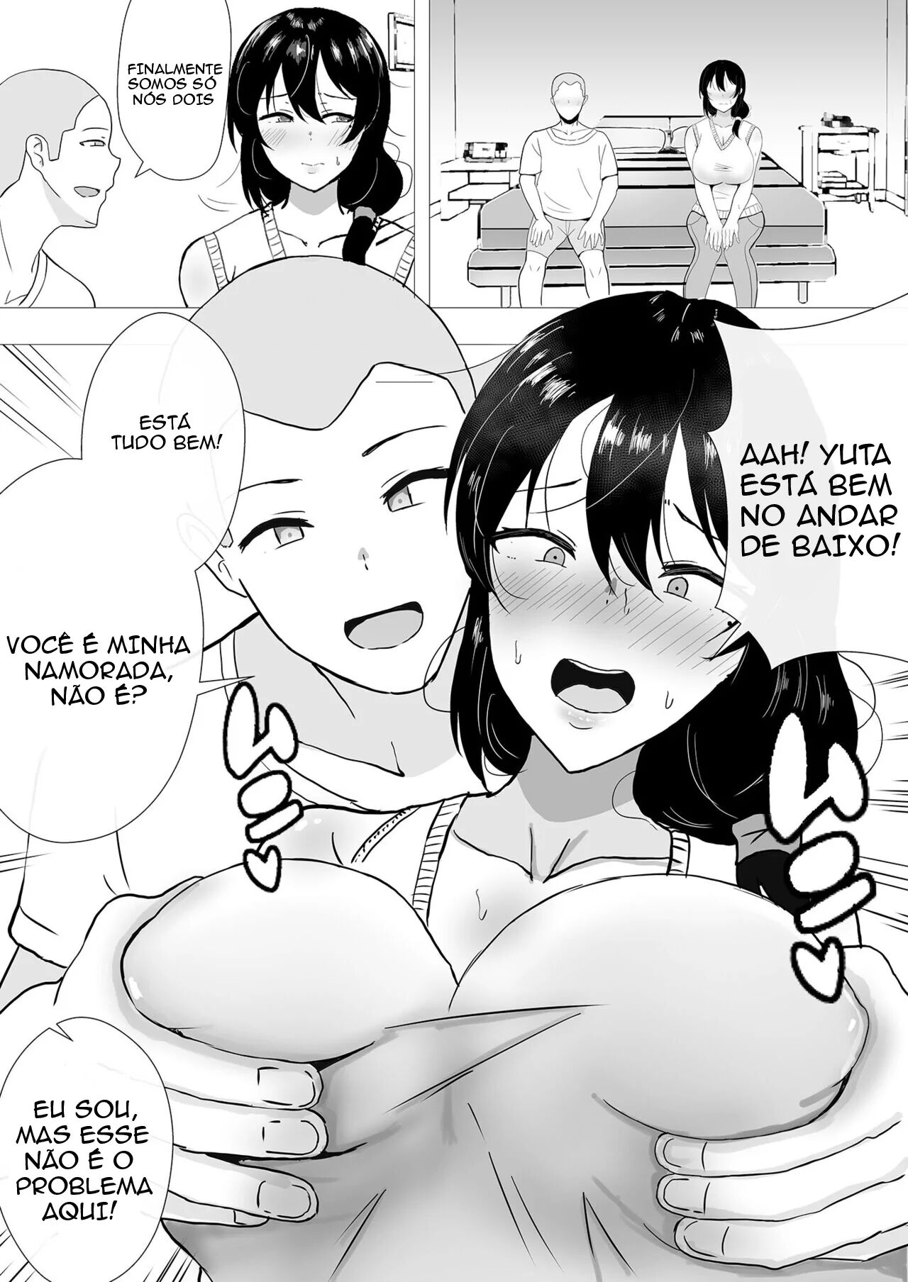 [tarobaumu] TomoKano Kaa-chan II ~Jitaku, Musuko no Tomodachi ni Ochita Natsu~ | My Mom Is My Friend's Girlfriend 2 [Portuguese-BR] image number 7