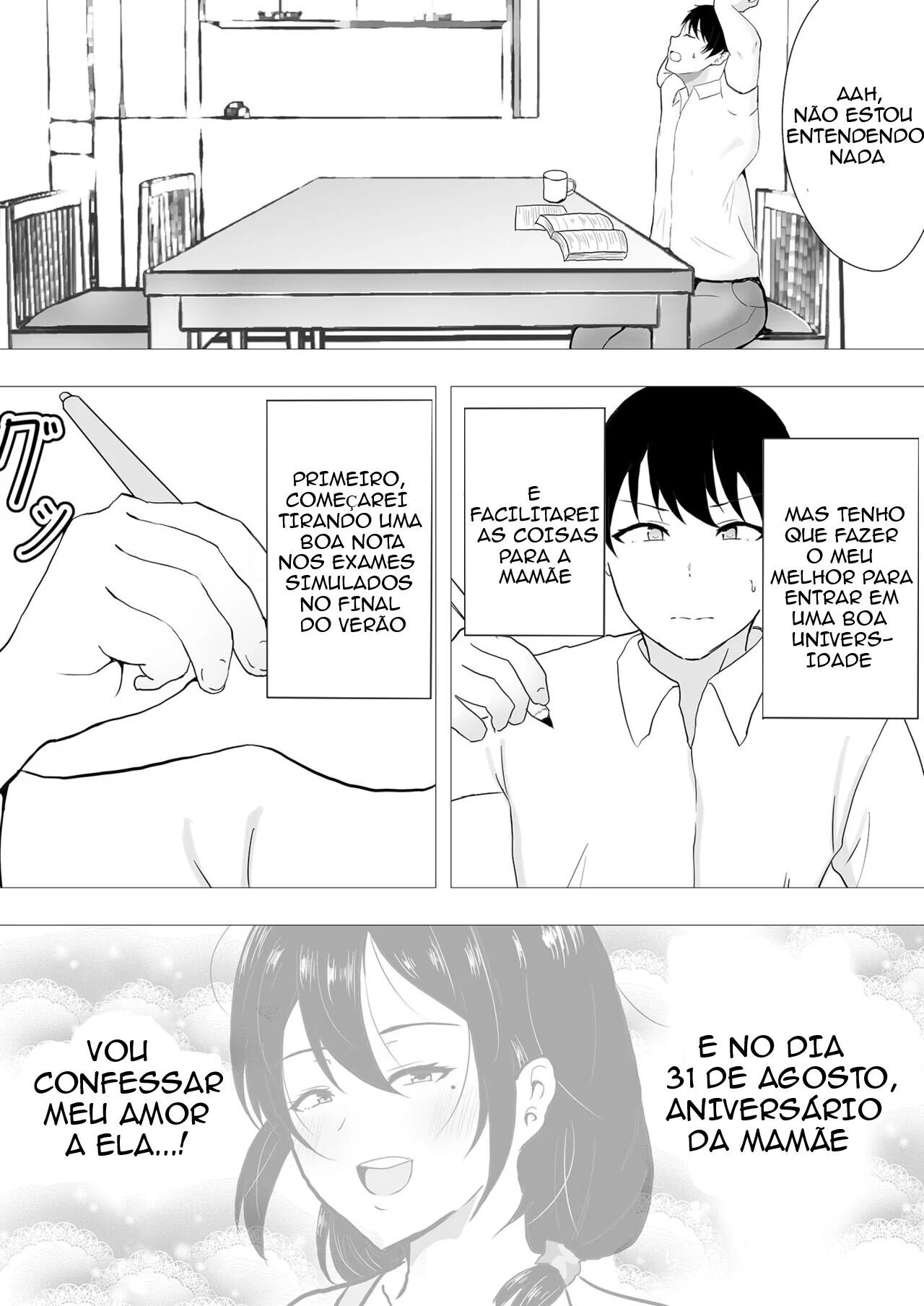 [tarobaumu] TomoKano Kaa-chan II ~Jitaku, Musuko no Tomodachi ni Ochita Natsu~ | My Mom Is My Friend's Girlfriend 2 [Portuguese-BR] image number 11