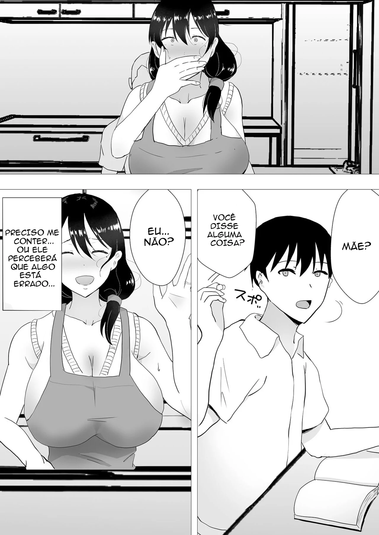 [tarobaumu] TomoKano Kaa-chan II ~Jitaku, Musuko no Tomodachi ni Ochita Natsu~ | My Mom Is My Friend's Girlfriend 2 [Portuguese-BR] image number 28