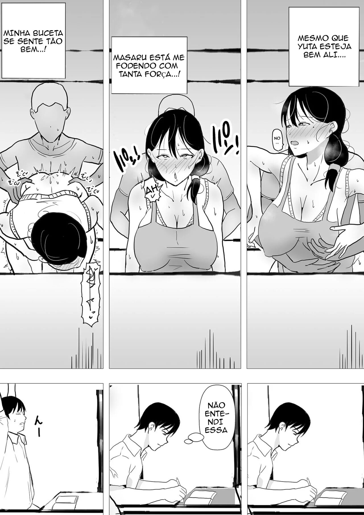 [tarobaumu] TomoKano Kaa-chan II ~Jitaku, Musuko no Tomodachi ni Ochita Natsu~ | My Mom Is My Friend's Girlfriend 2 [Portuguese-BR] image number 29