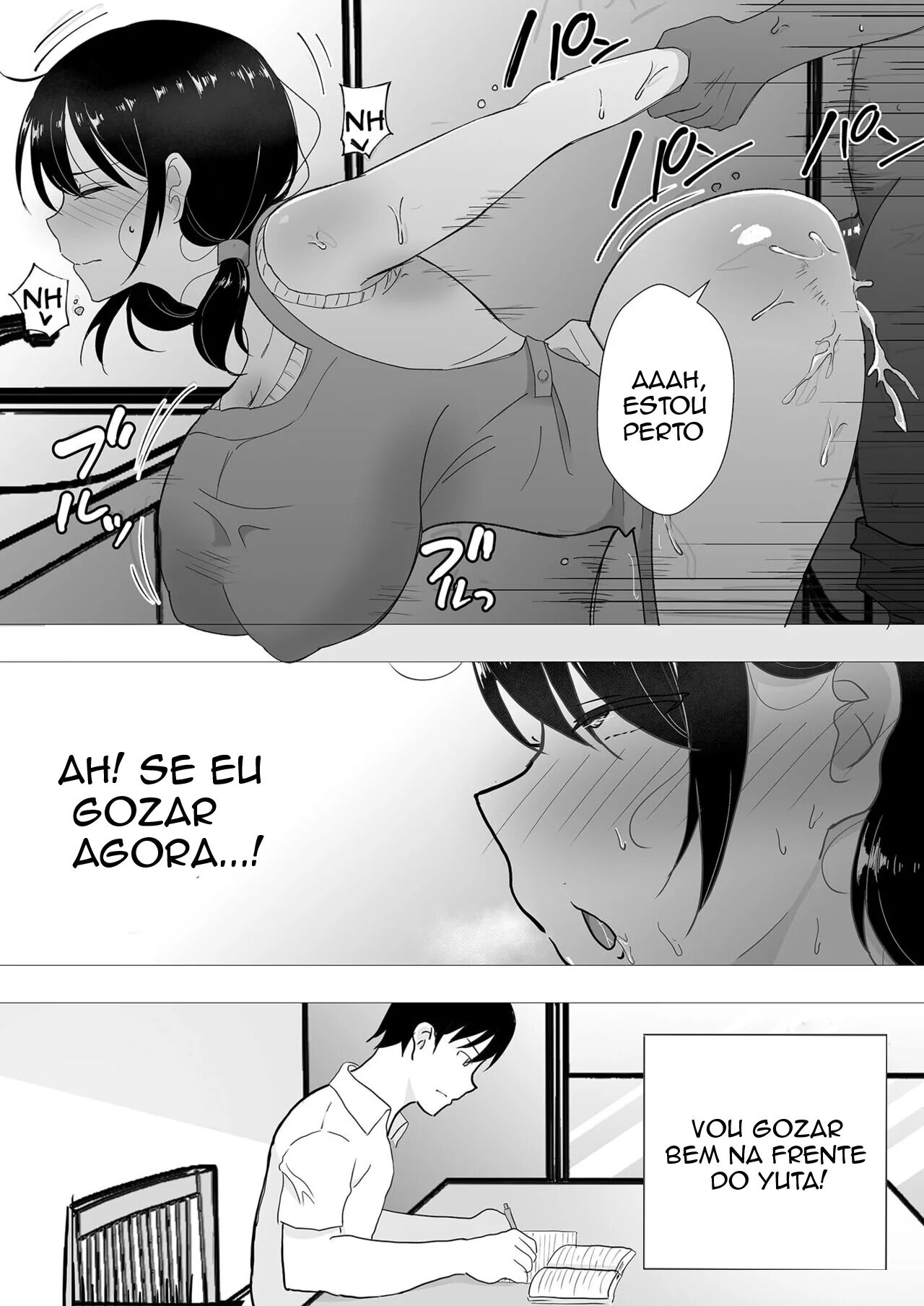 [tarobaumu] TomoKano Kaa-chan II ~Jitaku, Musuko no Tomodachi ni Ochita Natsu~ | My Mom Is My Friend's Girlfriend 2 [Portuguese-BR] image number 31