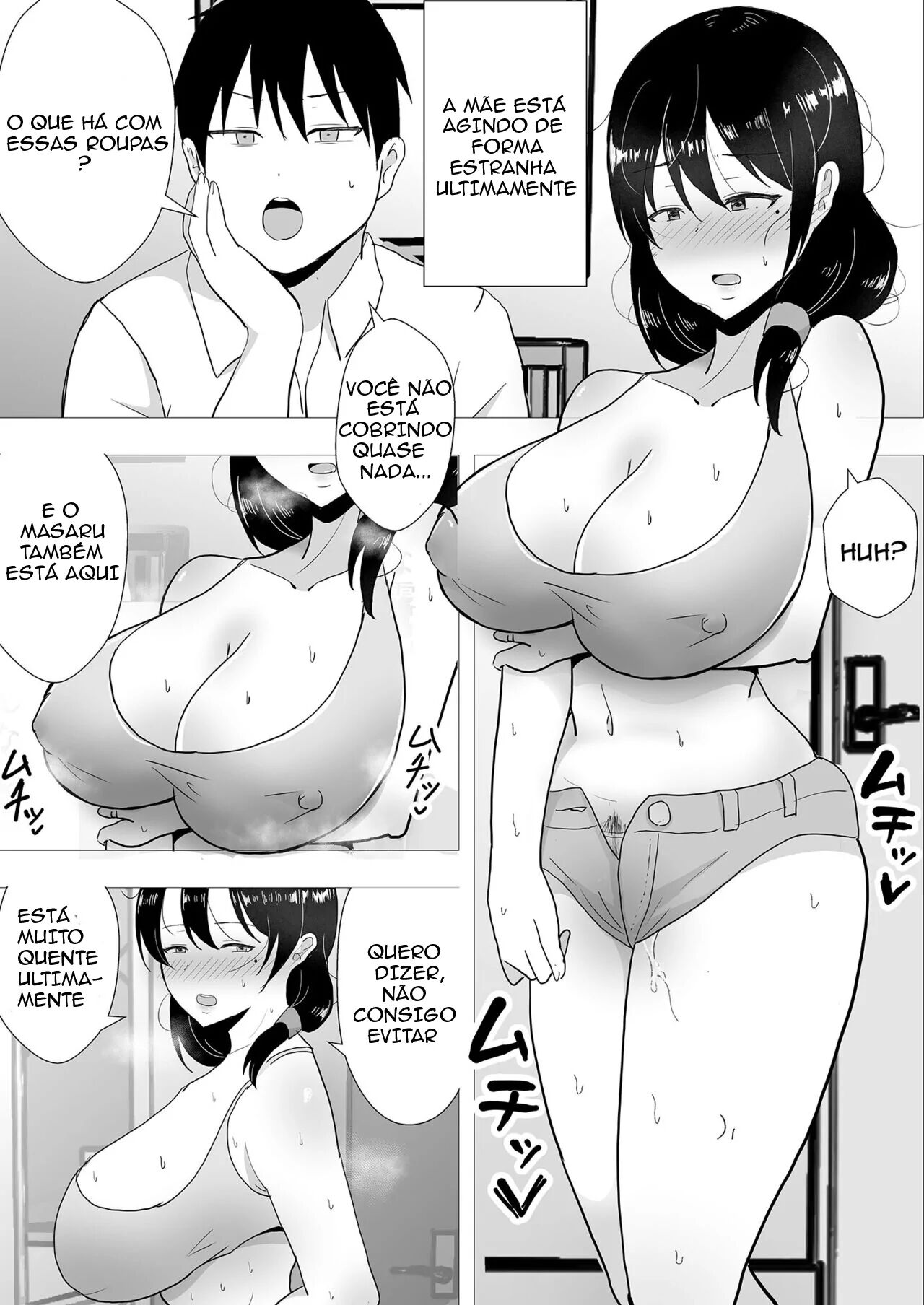 [tarobaumu] TomoKano Kaa-chan II ~Jitaku, Musuko no Tomodachi ni Ochita Natsu~ | My Mom Is My Friend's Girlfriend 2 [Portuguese-BR] image number 37