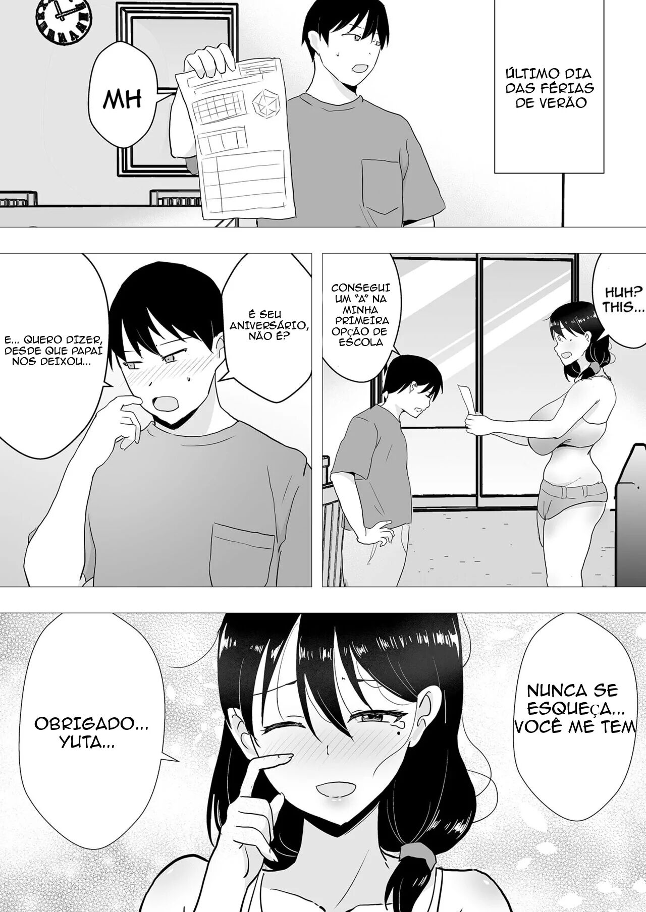 [tarobaumu] TomoKano Kaa-chan II ~Jitaku, Musuko no Tomodachi ni Ochita Natsu~ | My Mom Is My Friend's Girlfriend 2 [Portuguese-BR] image number 39