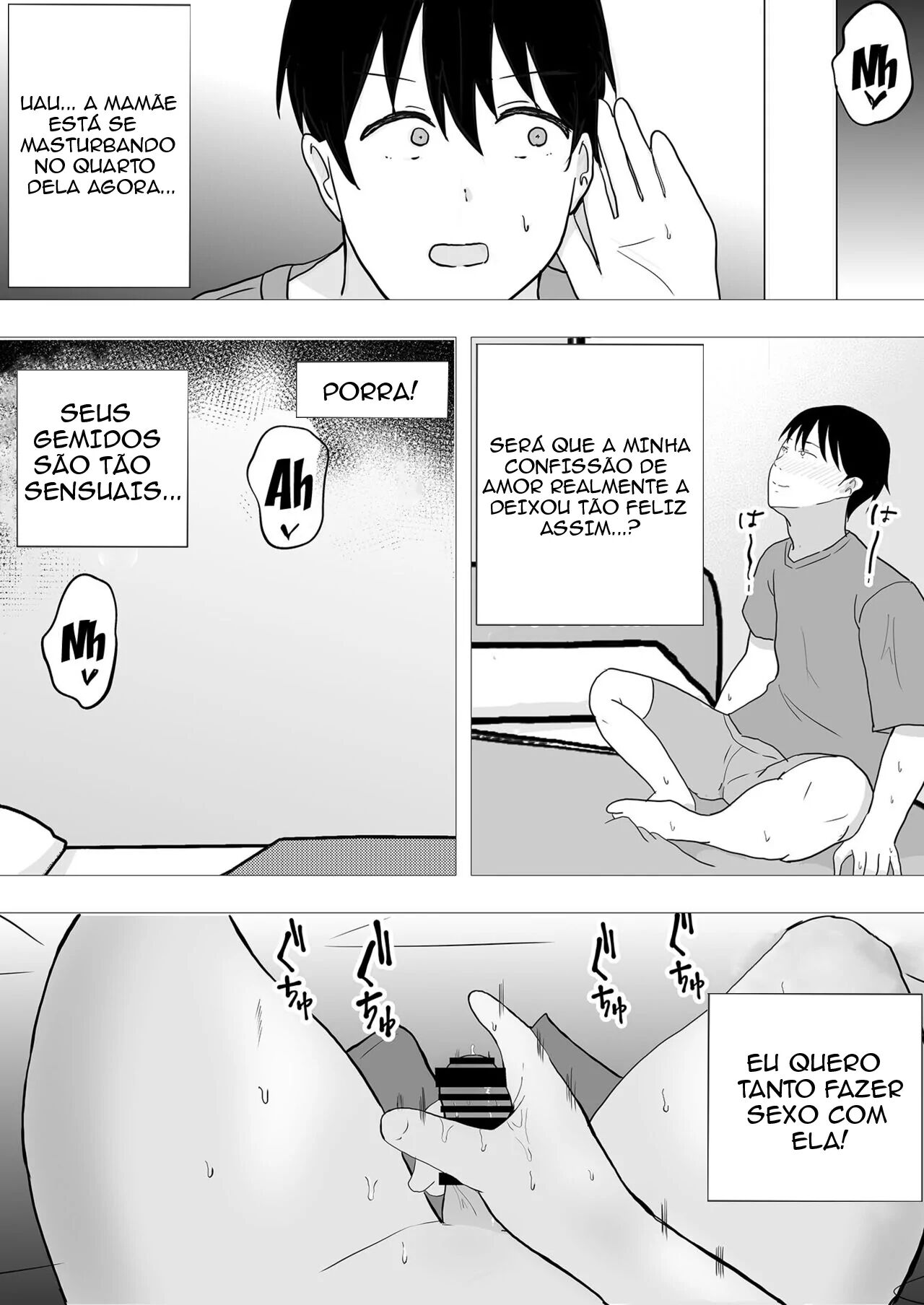 [tarobaumu] TomoKano Kaa-chan II ~Jitaku, Musuko no Tomodachi ni Ochita Natsu~ | My Mom Is My Friend's Girlfriend 2 [Portuguese-BR] image number 48