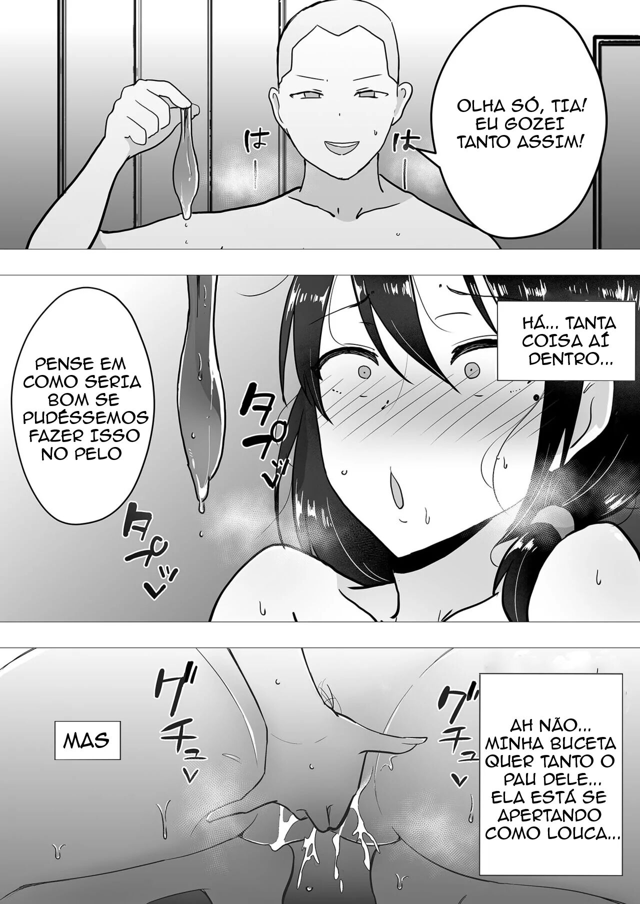 [tarobaumu] TomoKano Kaa-chan II ~Jitaku, Musuko no Tomodachi ni Ochita Natsu~ | My Mom Is My Friend's Girlfriend 2 [Portuguese-BR] image number 50