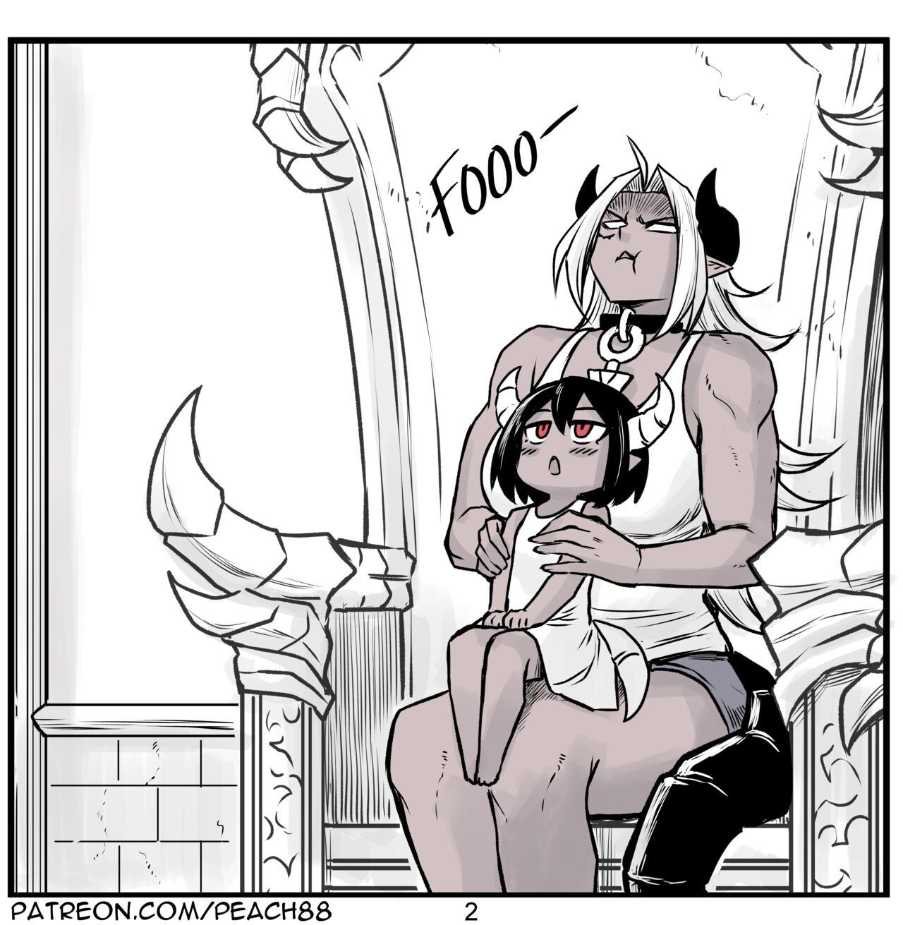 [PeaCh88] 魔王女朋友 Demon King GF ch1-8 (+Patreon extra) ［无机咖啡酸个人汉化］[Chinese][ongoing] image number 94