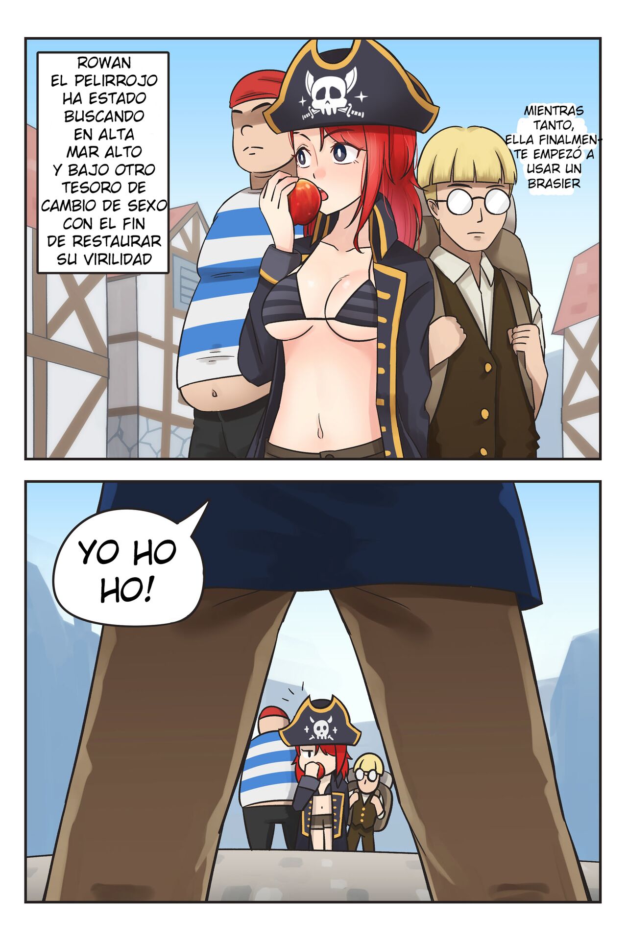 [RudySaki] Rowan the Red Hair Ch. 1-4 [Spanish][TF Scans] 图片编号 22