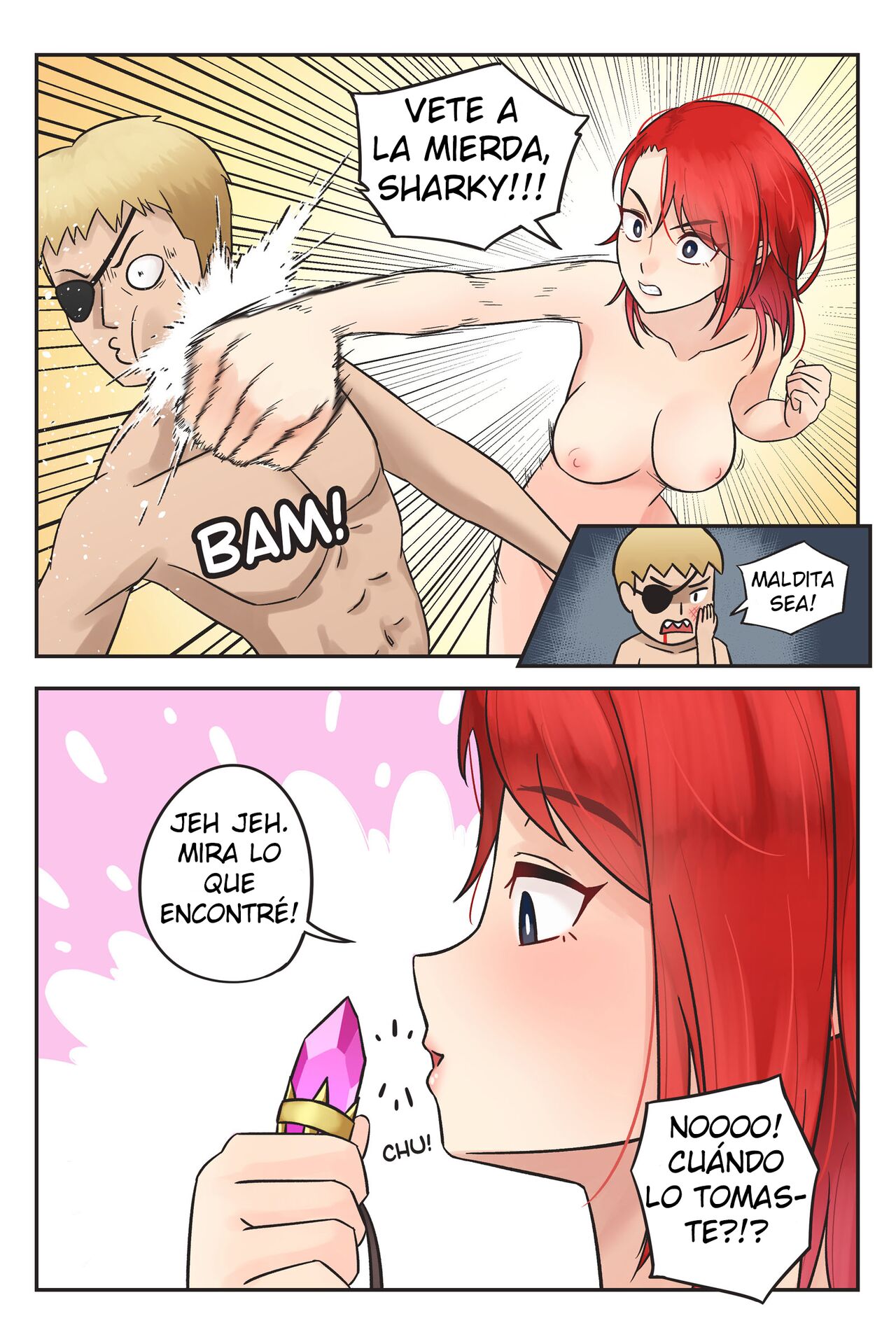 [RudySaki] Rowan the Red Hair Ch. 1-4 [Spanish][TF Scans] 图片编号 28