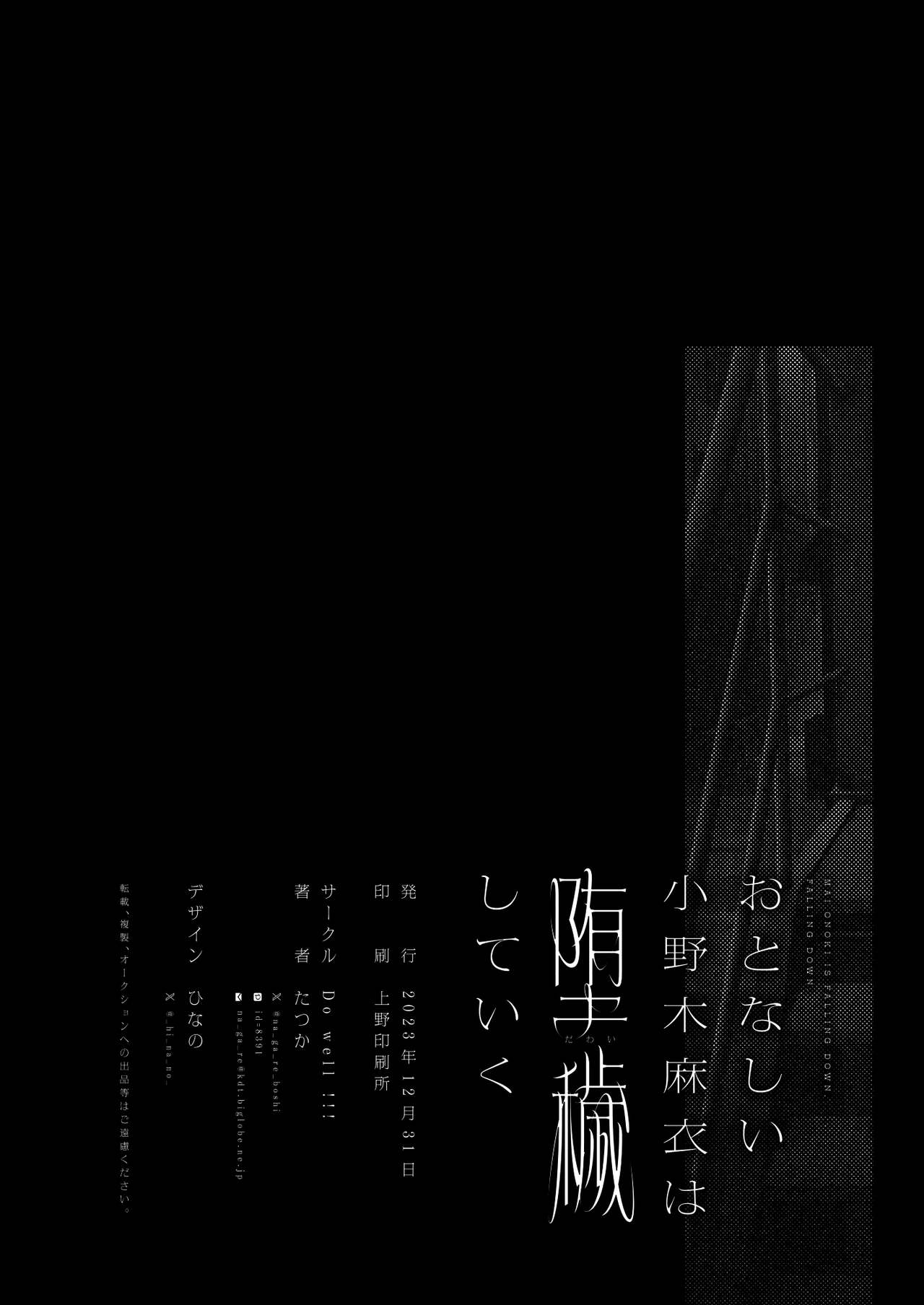 [Do well !!! (Tatsuka)] Otonashii Onoki Mai wa Dawai shie Iku - Mai Onoki is Falling Down. Falling down.[English] =NSS= [Digital] image number 55