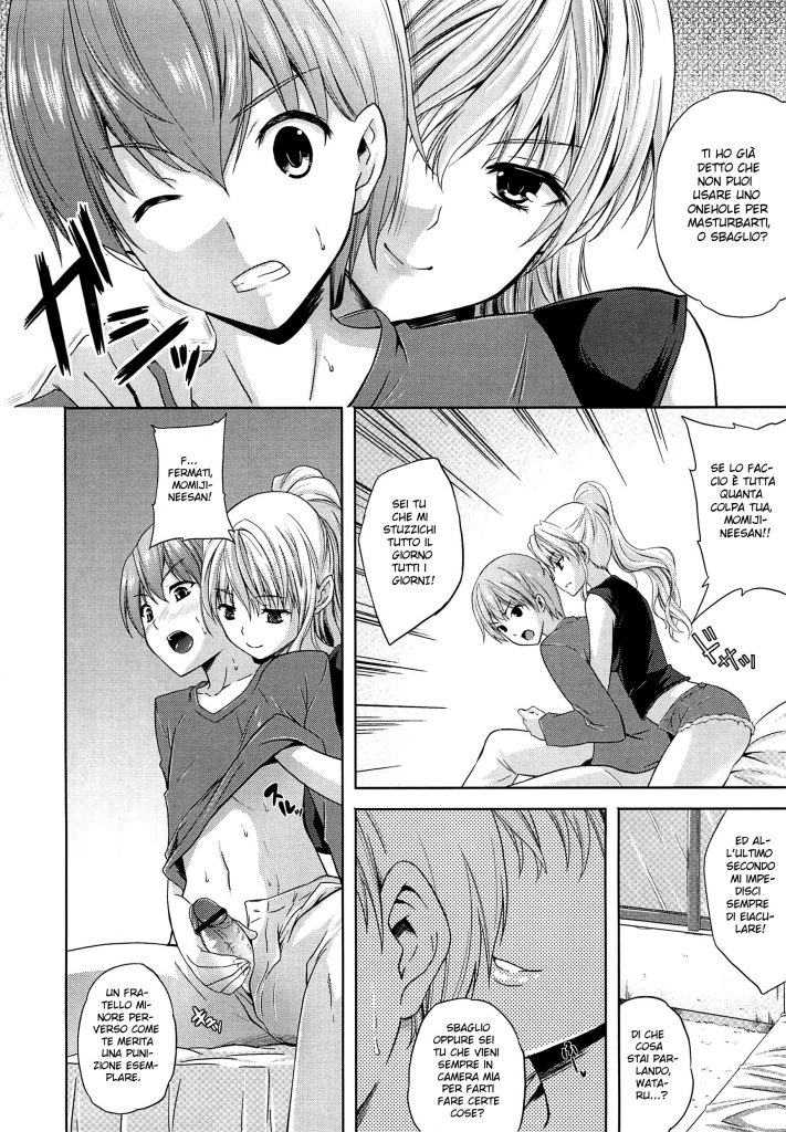 [Nanase Mizuho] Nama Ane Ch. 2 | Le Punizini di Mia Sorella (Ane to Onaho to | My Older Sister, an Onahole, and) [Italian] 이미지 번호 2