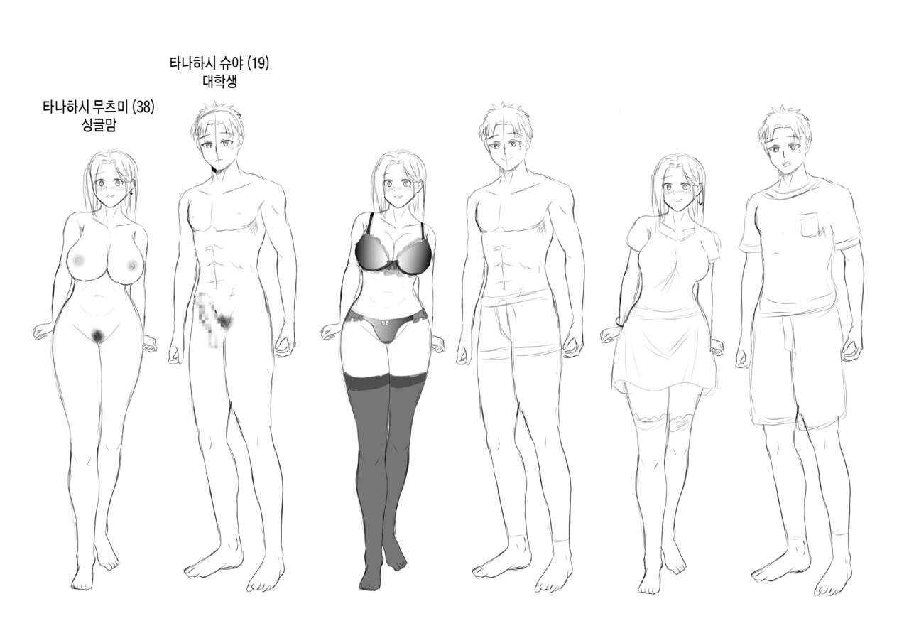 [Sikiniki] Kaa-san wa Roshutsukyou | 엄마는 노출광 [Korean][팀 숙녀] Bildnummer 35