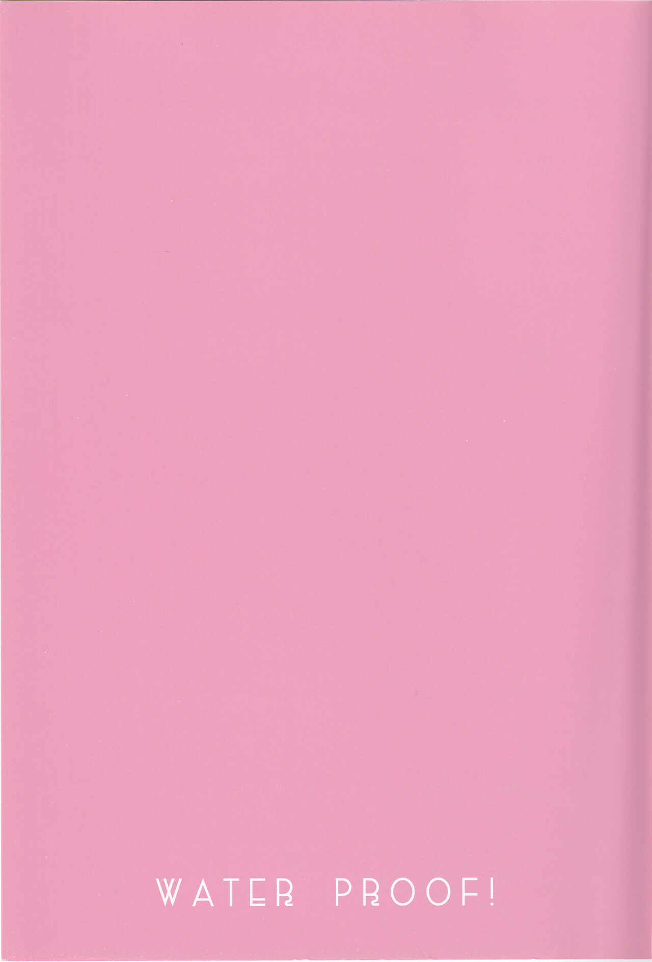 (SC61) [Mizuiro Usagi (Enomoto Hina)] WATER PROOF! (Free!) image number 17