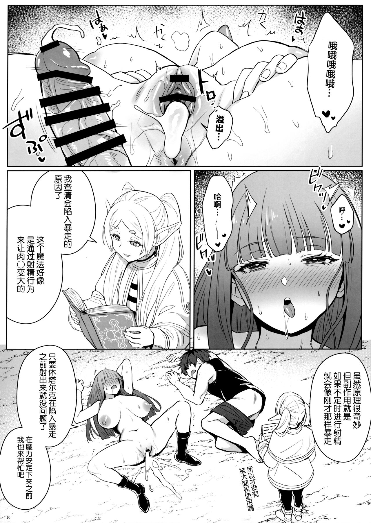 [COMEX (Zhen Lu)] Chinchin ga Ookiku Naru Mahou (Sousou no Frieren)[中国翻訳] изображение № 11