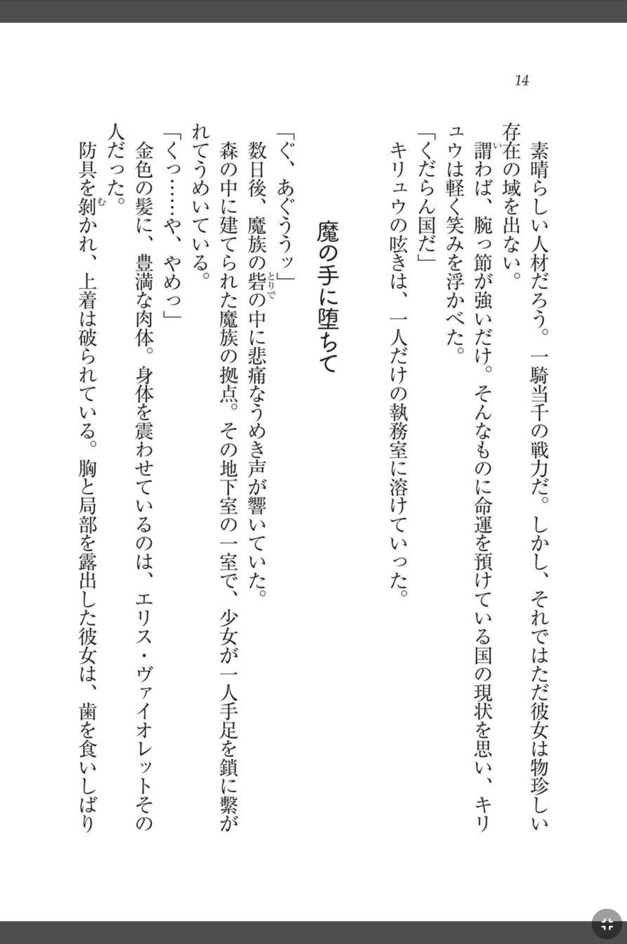 [天那コータ] 灼炎のエリス 私、勇者やめて雌豚になります! image number 14