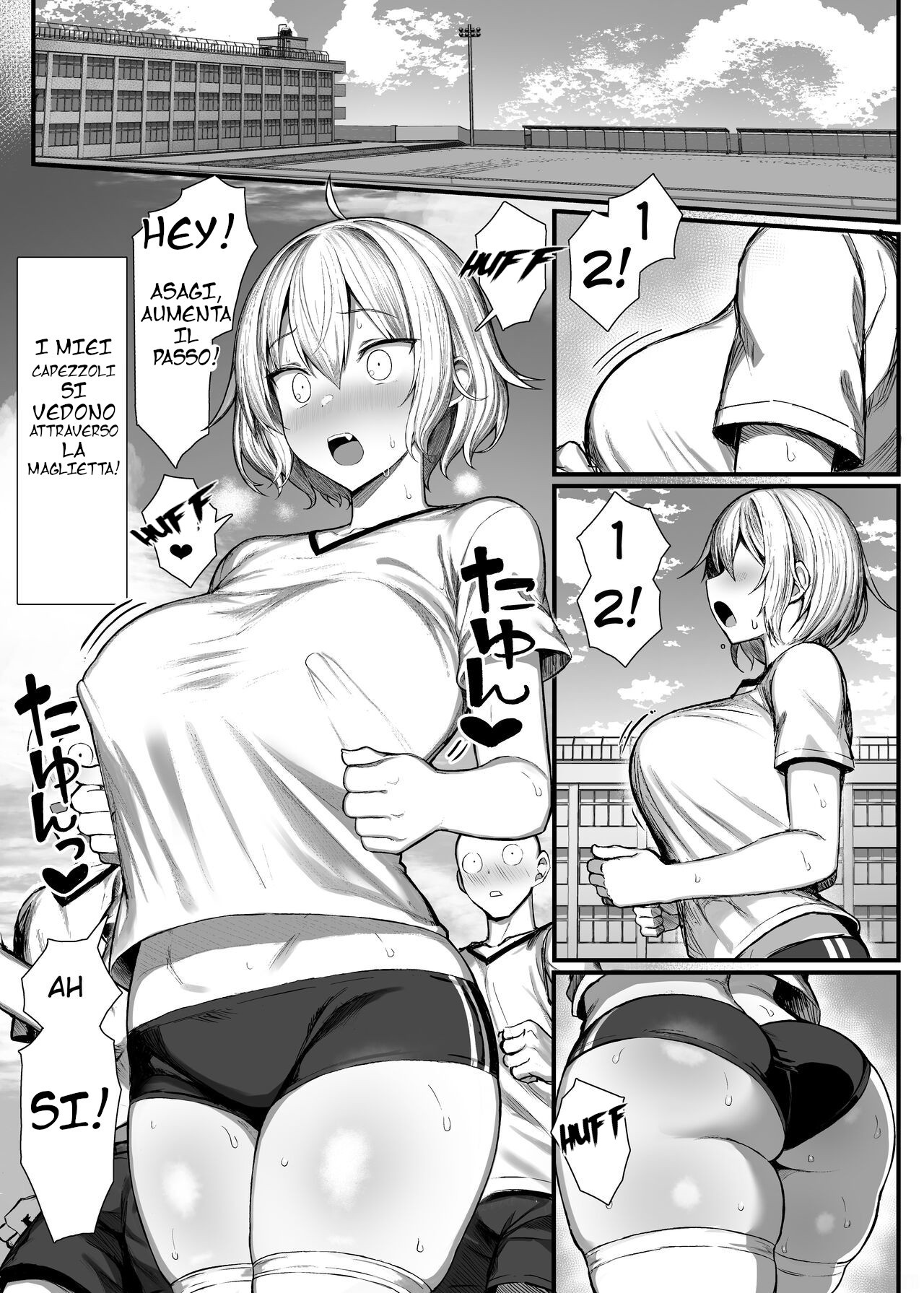 [MOSQUITONE. (Great Mosu)] Jjimekko, Onna ni Naru. | Il mio Bullo è diventato una Ragazza. [Italian] [Decensored] [Digital] image number 26