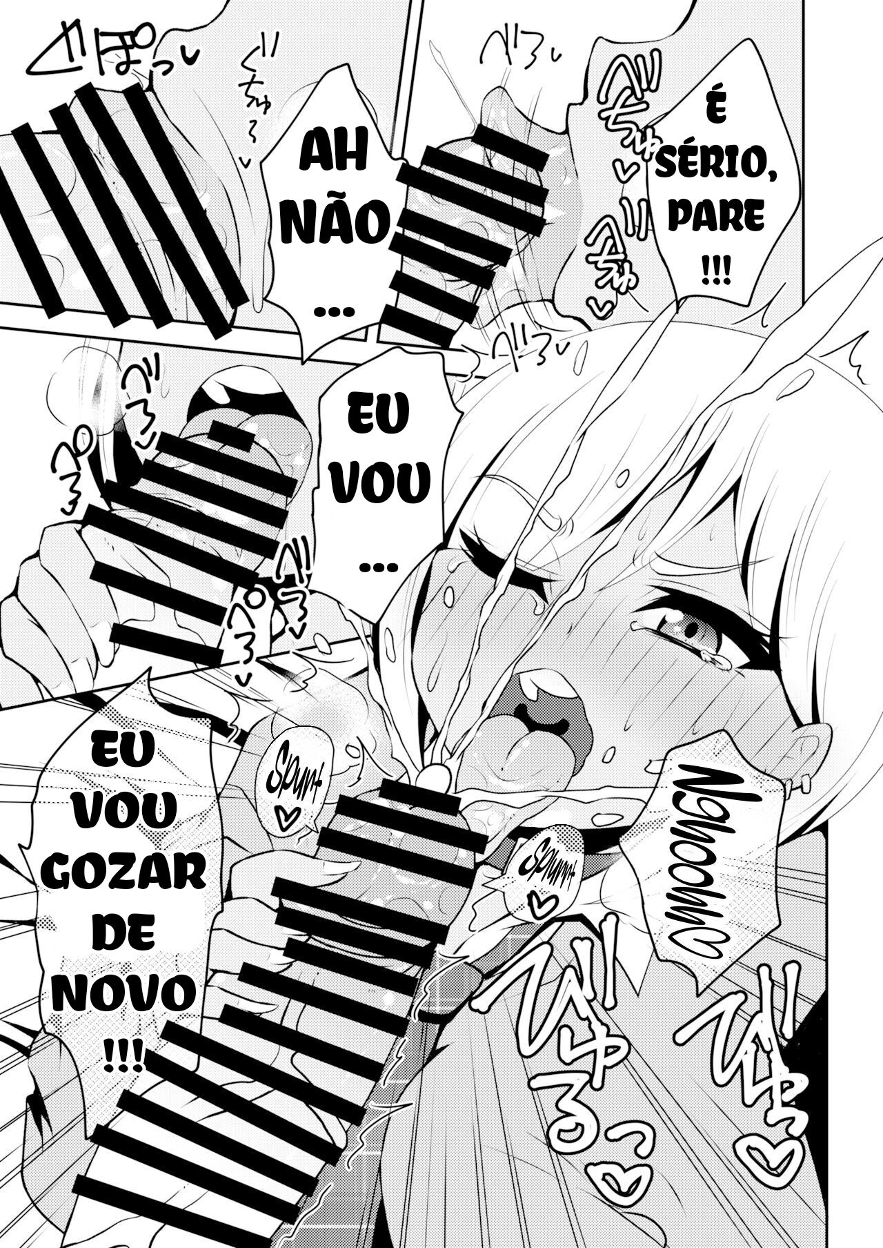 [NOTONE (Asakura Shimoichi)] Uwasa no Futanari Gal wa Hatsujou Shiteru. [Portuguese-BR] [Digital] image number 8