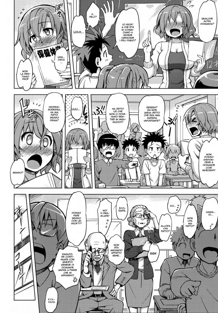 [Yuugiri] Hatsujou Training | Educazione Sessuale (Kairaku Holic) [Italian] image number 2