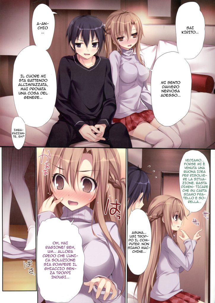 (C83) [KAROMIX (karory)] KARORFUL MIX EX10 | Finalmente Io e Te (Sword Art Online) [Italian] [Decensored] image number 5