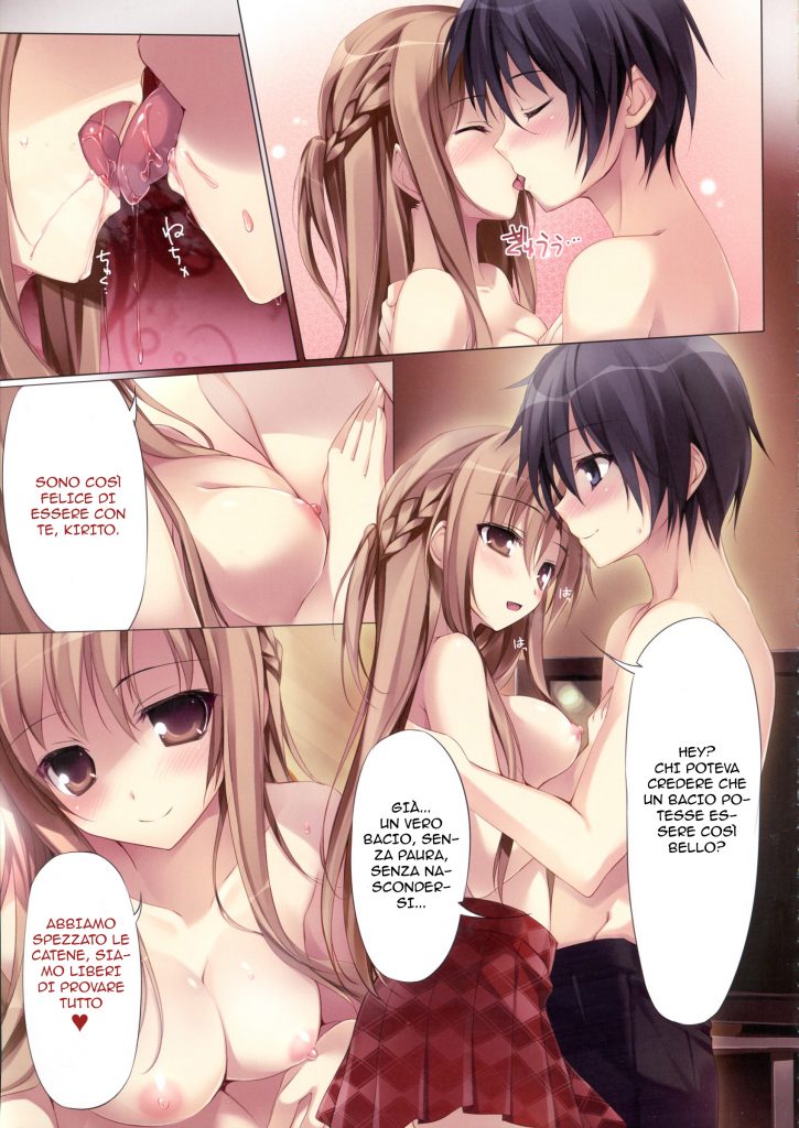 (C83) [KAROMIX (karory)] KARORFUL MIX EX10 | Finalmente Io e Te (Sword Art Online) [Italian] [Decensored] image number 6