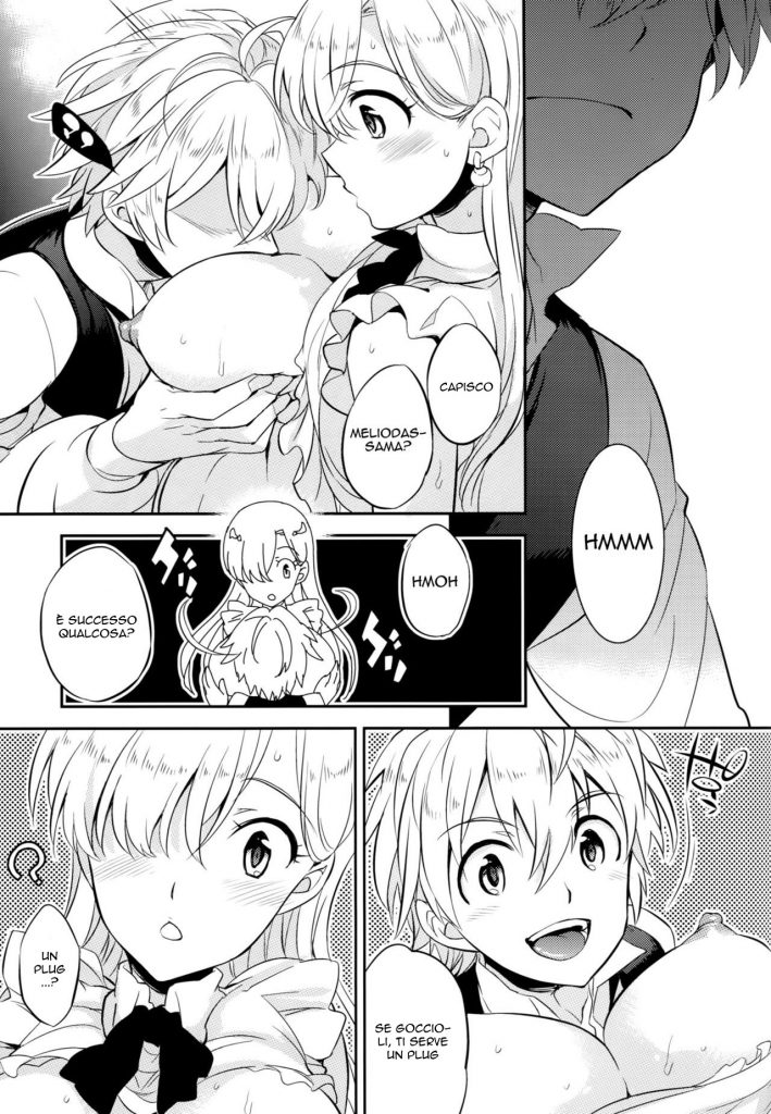 (C87) [Crazy9 (Ichitaka)] C9-16 Omorashi Elizabeth | Risolvere Problemi di Letto (Nanatsu no Taizai) [Italian] 图片编号 15