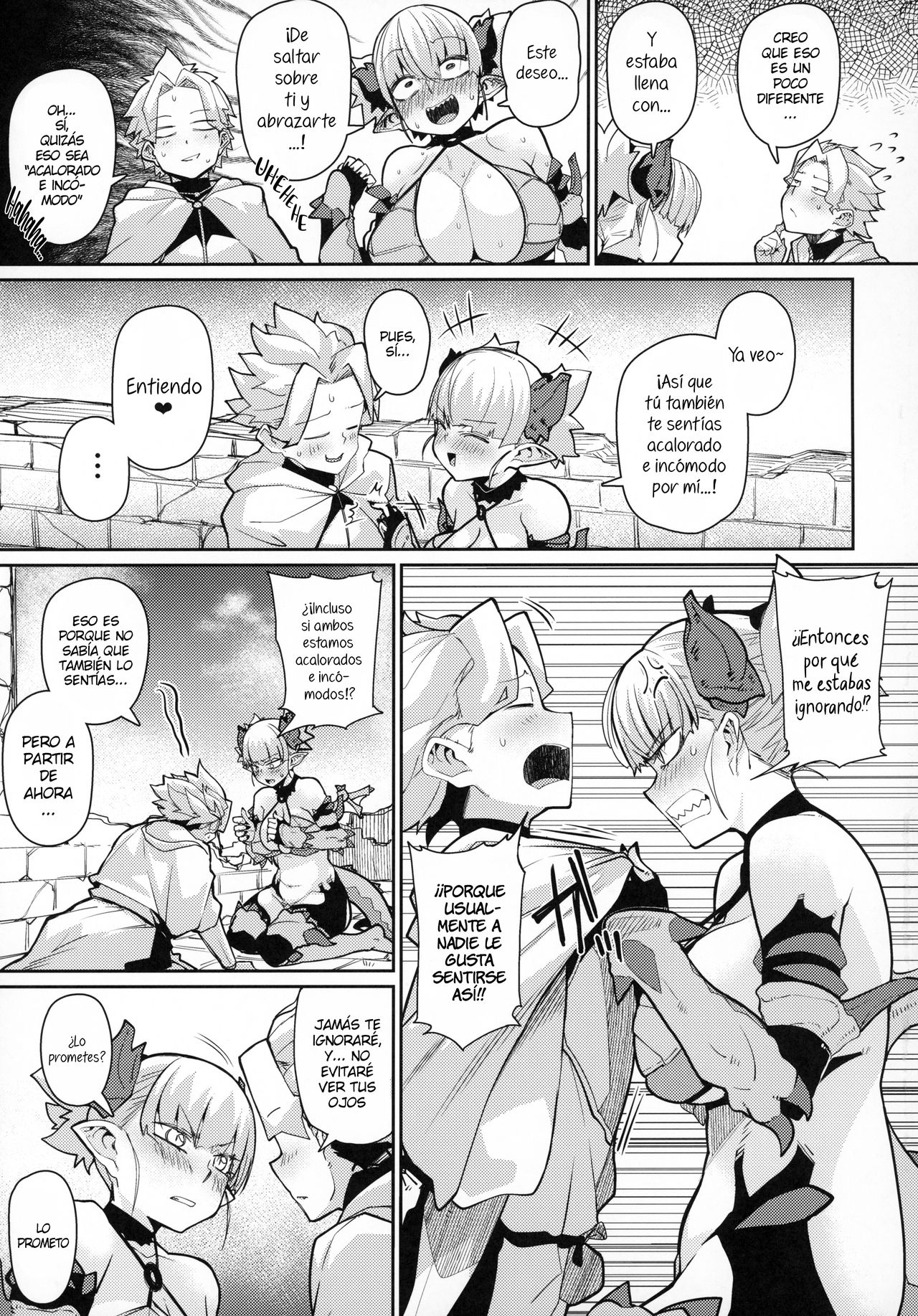 (C96) [Danball Man (Nikuman Umeew)] Dragon Girl [Spanish] [NekoCreme] 画像番号 8