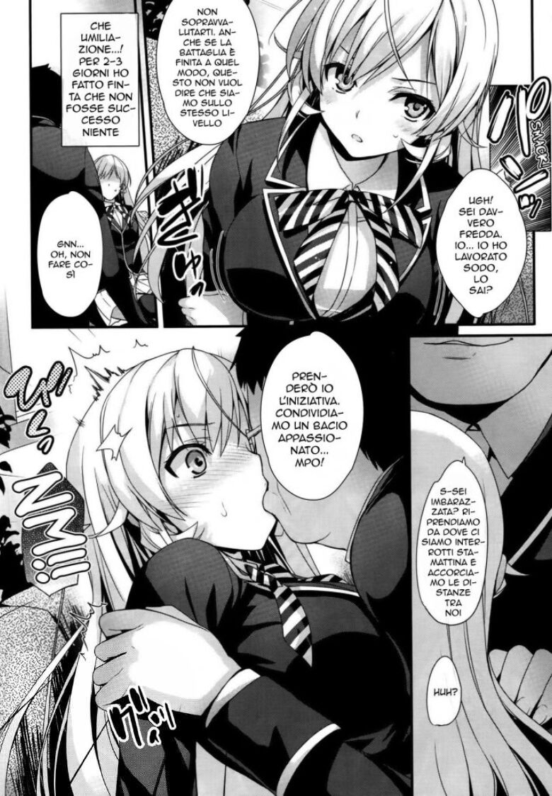 (COMIC1☆9) [MUGENKIDOU A (Tomose Shunsaku)] Erina-sama to Choushoku o | Strani Appetiti (Shokugeki no Soma) [Italian] image number 5