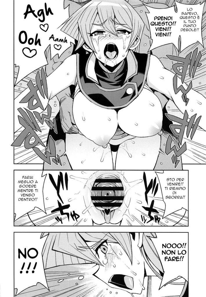 (C95) [Funi Funi Lab (Tamagoro)] XXX ni Haiboku Shita Kettousha | Perdere una Scomessa (Yu-Gi-Oh! GX) [Italian] 15eme image