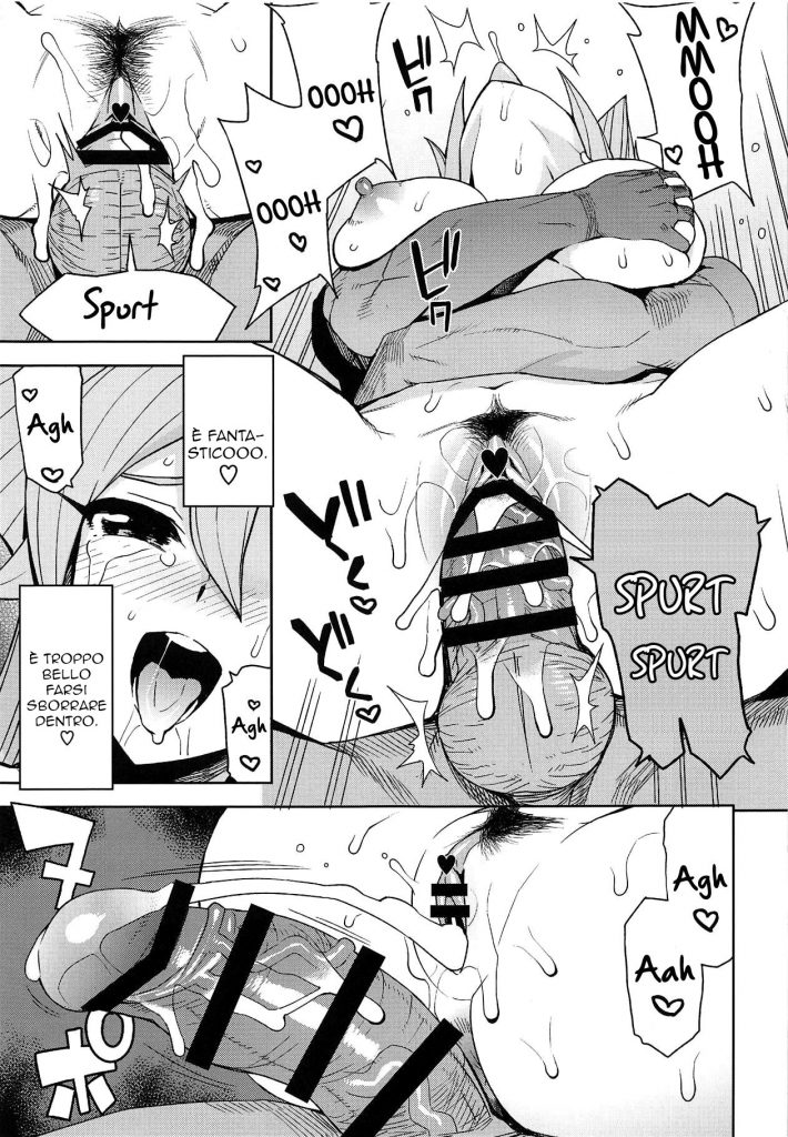 (C95) [Funi Funi Lab (Tamagoro)] XXX ni Haiboku Shita Kettousha | Perdere una Scomessa (Yu-Gi-Oh! GX) [Italian] 22eme image