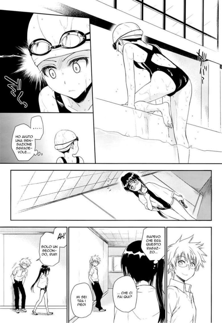 (COMIC1☆9) [Takumi na Muchi (Takumi na Muchi)] Megane no Yoshimi R | Il Costume da Bagno (Nisekoi) [Italian] imagen número 4