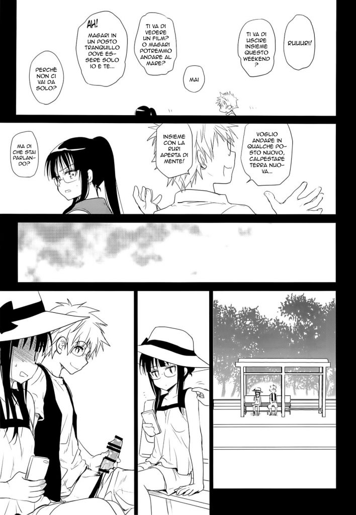 (COMIC1☆9) [Takumi na Muchi (Takumi na Muchi)] Megane no Yoshimi R | Il Costume da Bagno (Nisekoi) [Italian] imagen número 26