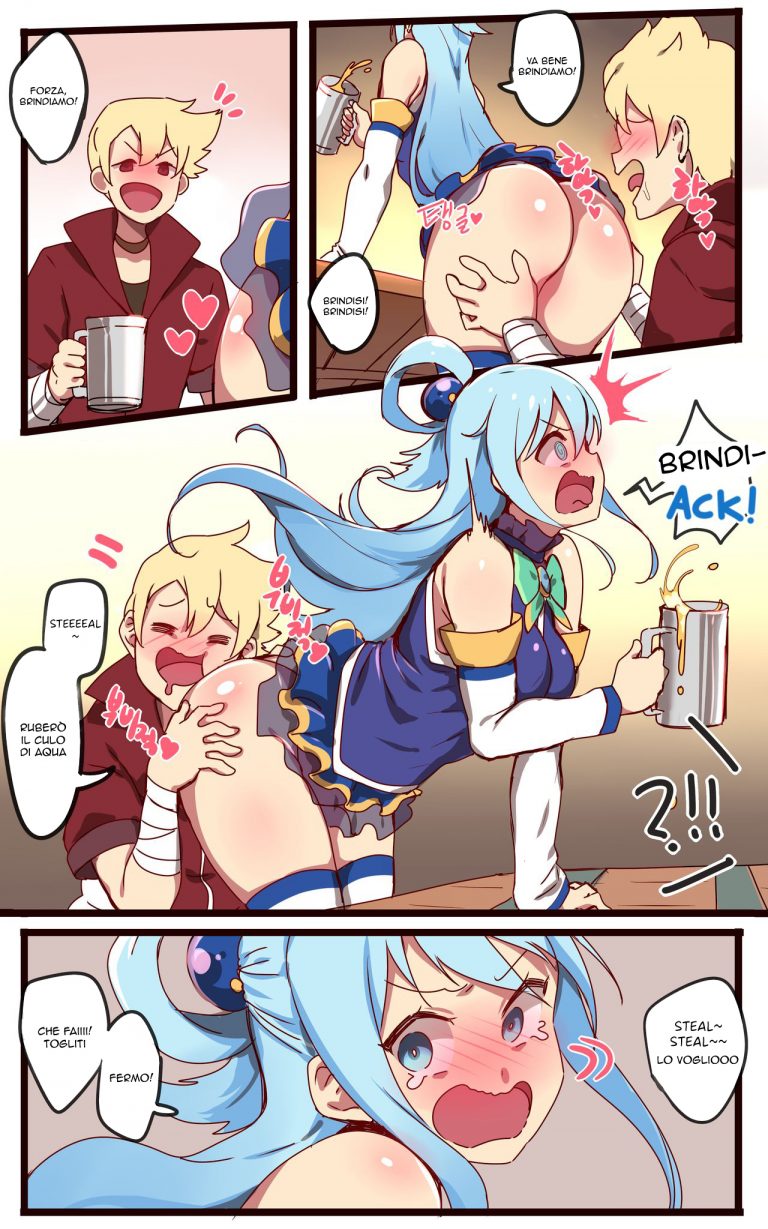 [ooyun] Kono Subarashii Sekai ni Syukufuku o! | La Festa di Paese (Kono Subarashii Sekai ni Syukufuku o!) [Italian] numero di immagine  5