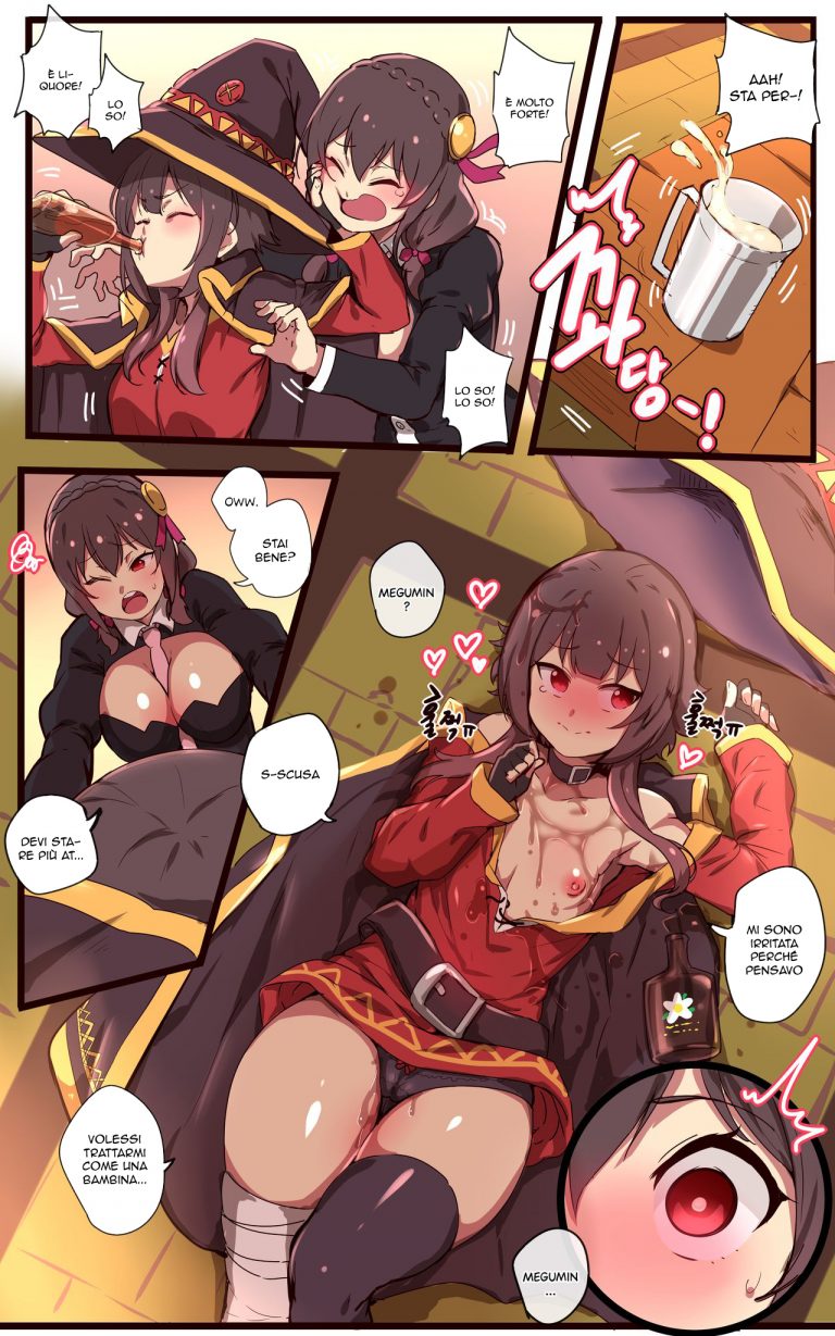 [ooyun] Kono Subarashii Sekai ni Syukufuku o! | La Festa di Paese (Kono Subarashii Sekai ni Syukufuku o!) [Italian] numero di immagine  14