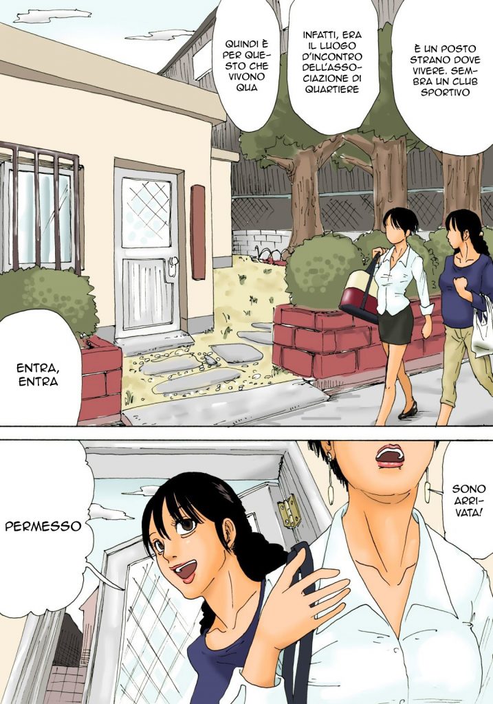 [Kiyokawa Zaidan (Kiyokawa Nijiko)] Otoko no Naka ni Onna ga Hitori | Il Volontariato della Casalinga [Italian] image number 6