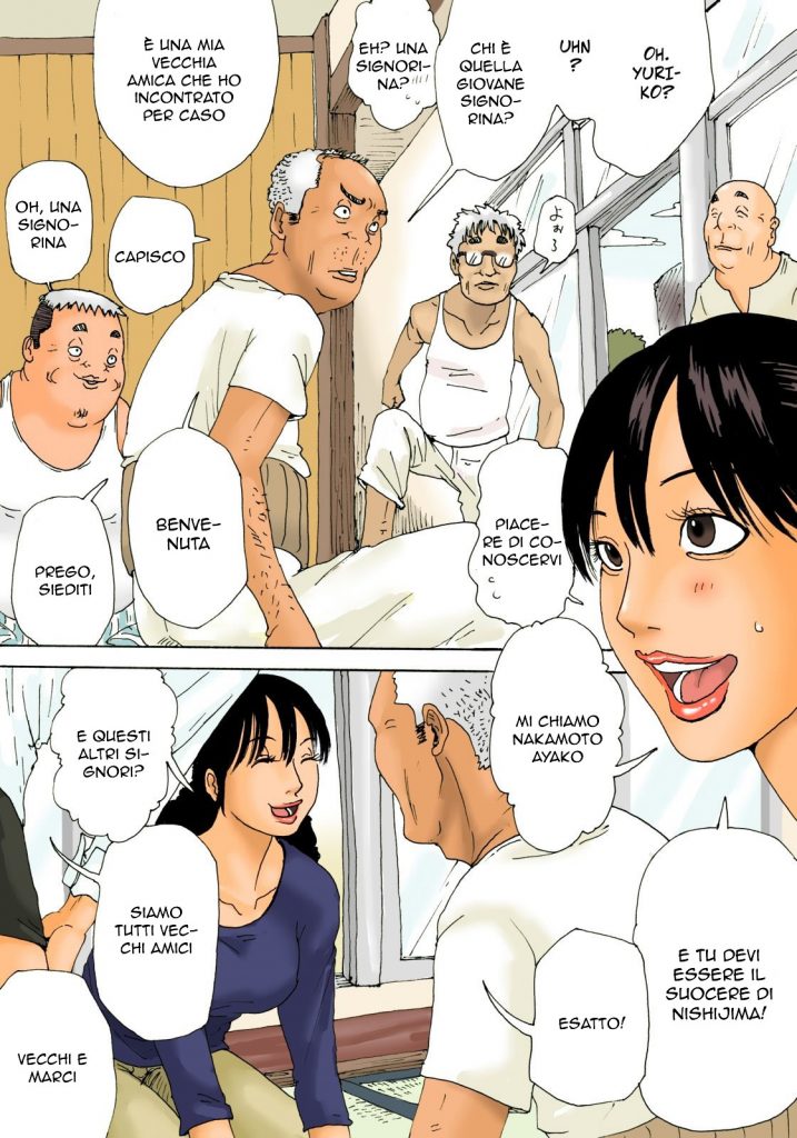 [Kiyokawa Zaidan (Kiyokawa Nijiko)] Otoko no Naka ni Onna ga Hitori | Il Volontariato della Casalinga [Italian] image number 7