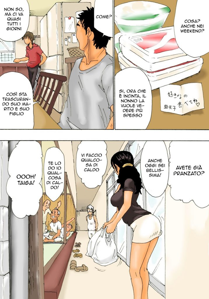 [Kiyokawa Zaidan (Kiyokawa Nijiko)] Otoko no Naka ni Onna ga Hitori | Il Volontariato della Casalinga [Italian] image number 35