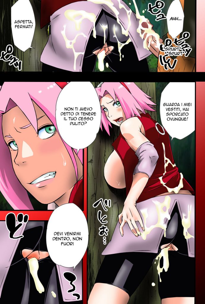 (C97) [Karakishi Youhei-dan Shinga (Sahara Wataru)] Ikimono Gakari | La Fortuna della Volpe (Naruto) [Italian] [Colorized] [Decensored] 图片编号 6