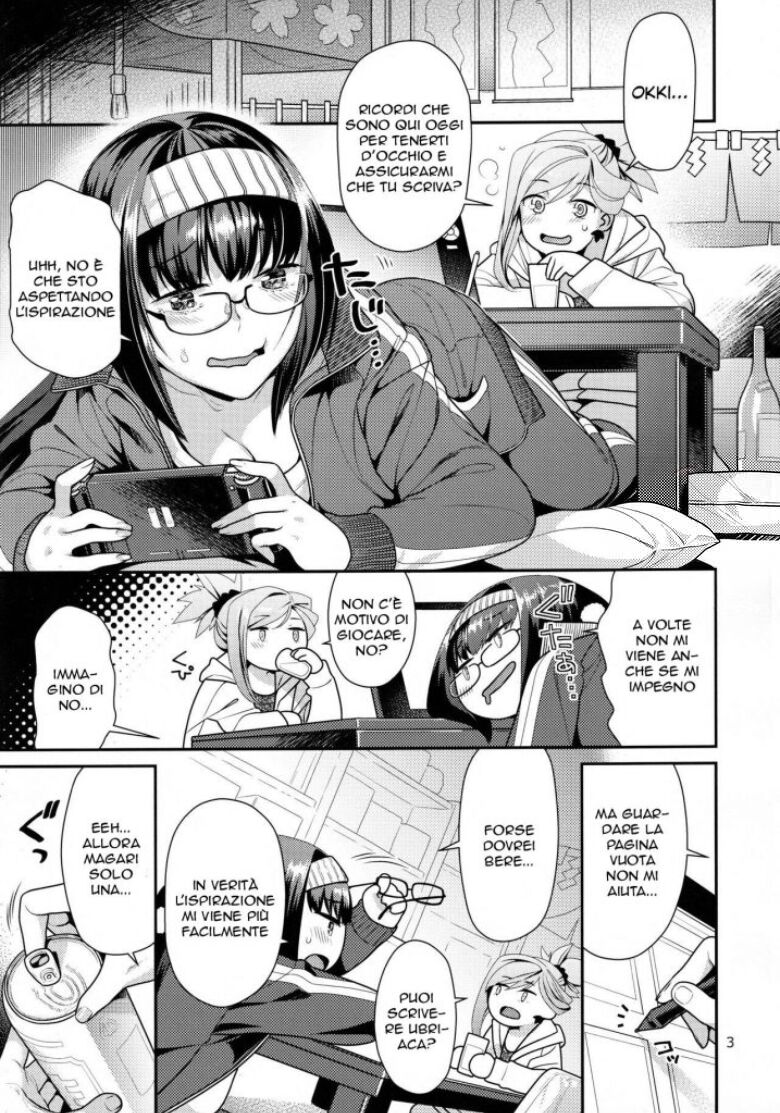 [Nekomataya (Nekomata Naomi)] MusaKabe Futanari | Sportive (Fate/Grand Order) [Italian] [Digital] image number 2