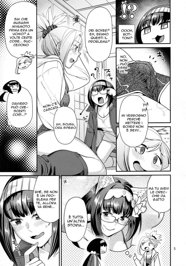 [Nekomataya (Nekomata Naomi)] MusaKabe Futanari | Sportive (Fate/Grand Order) [Italian] [Digital] image number 4