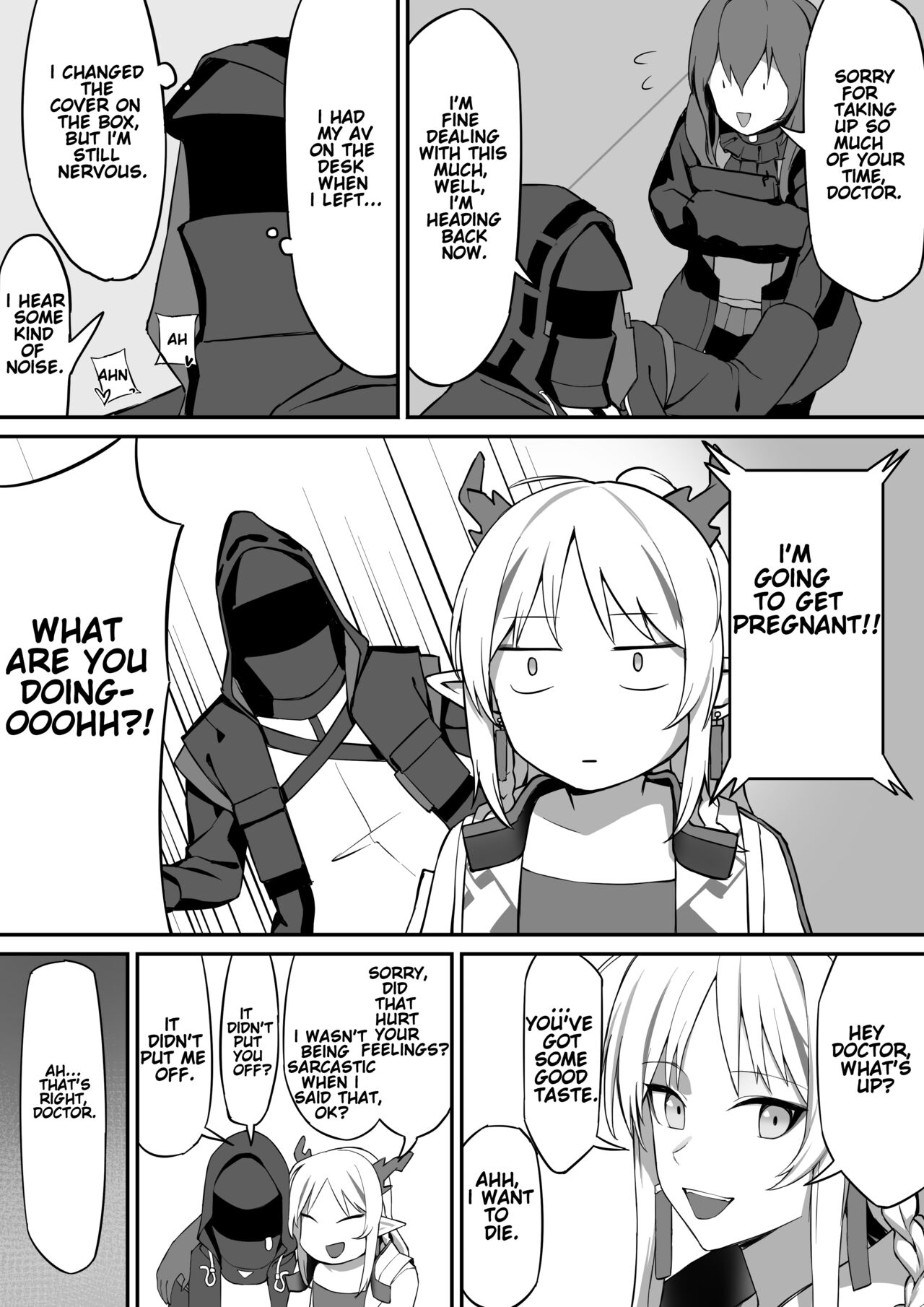 [Nippeki] Nian (Arknights) [English] [Decensored] image number 2