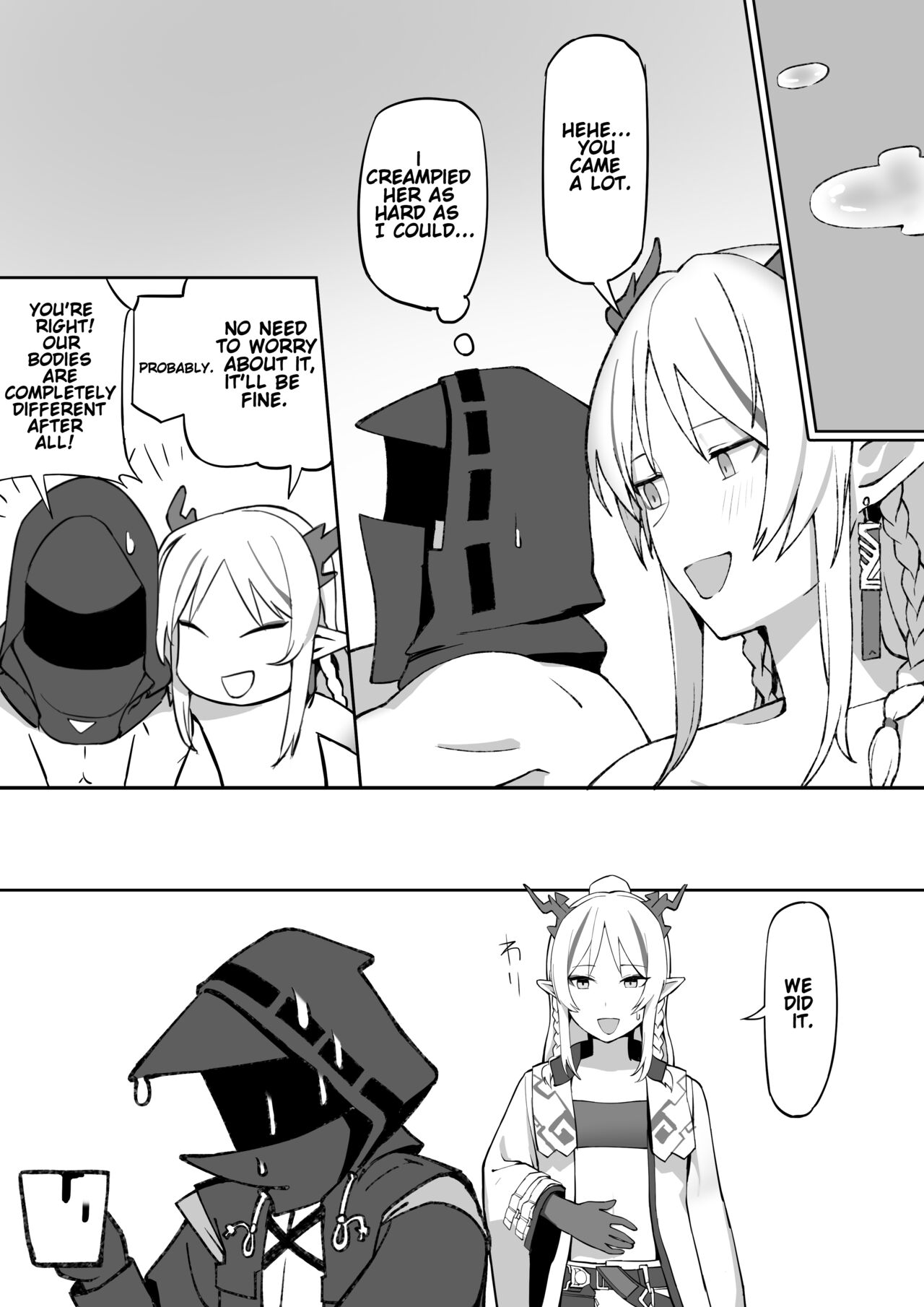 [Nippeki] Nian (Arknights) [English] [Decensored] image number 12