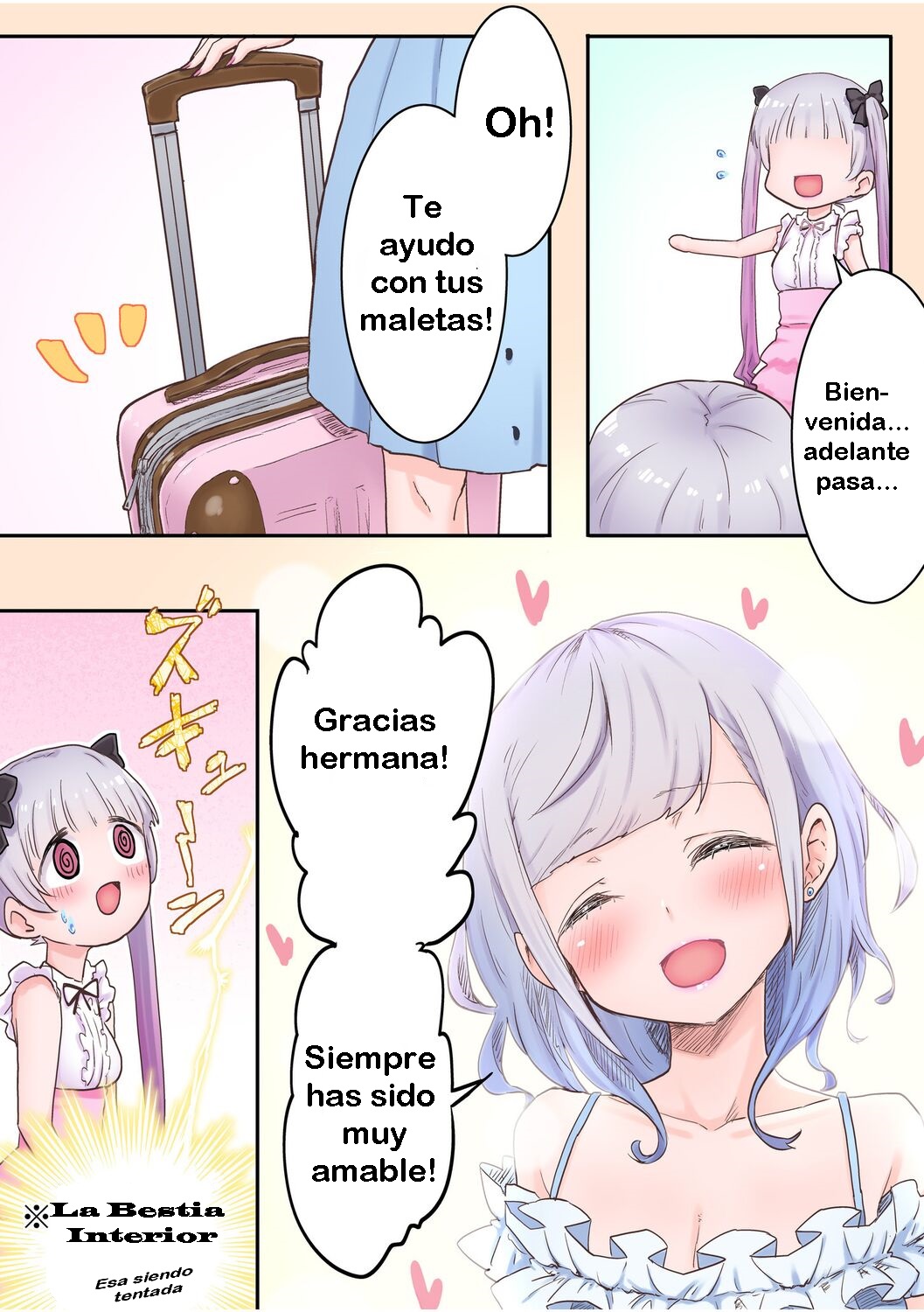 [LIN] Futago Shimai-chan no Yuri Seikatsu Ch. 1-10 [Spanish][No Name] [Digital] numero di immagine  11