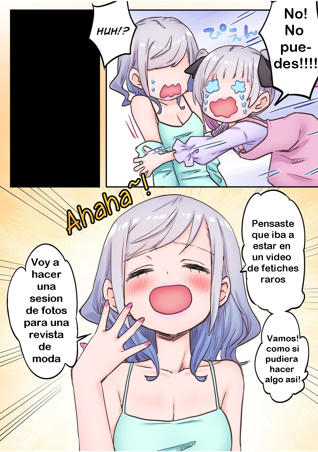 [LIN] Futago Shimai-chan no Yuri Seikatsu Ch. 1-10 [Spanish][No Name] [Digital] numero di immagine  45