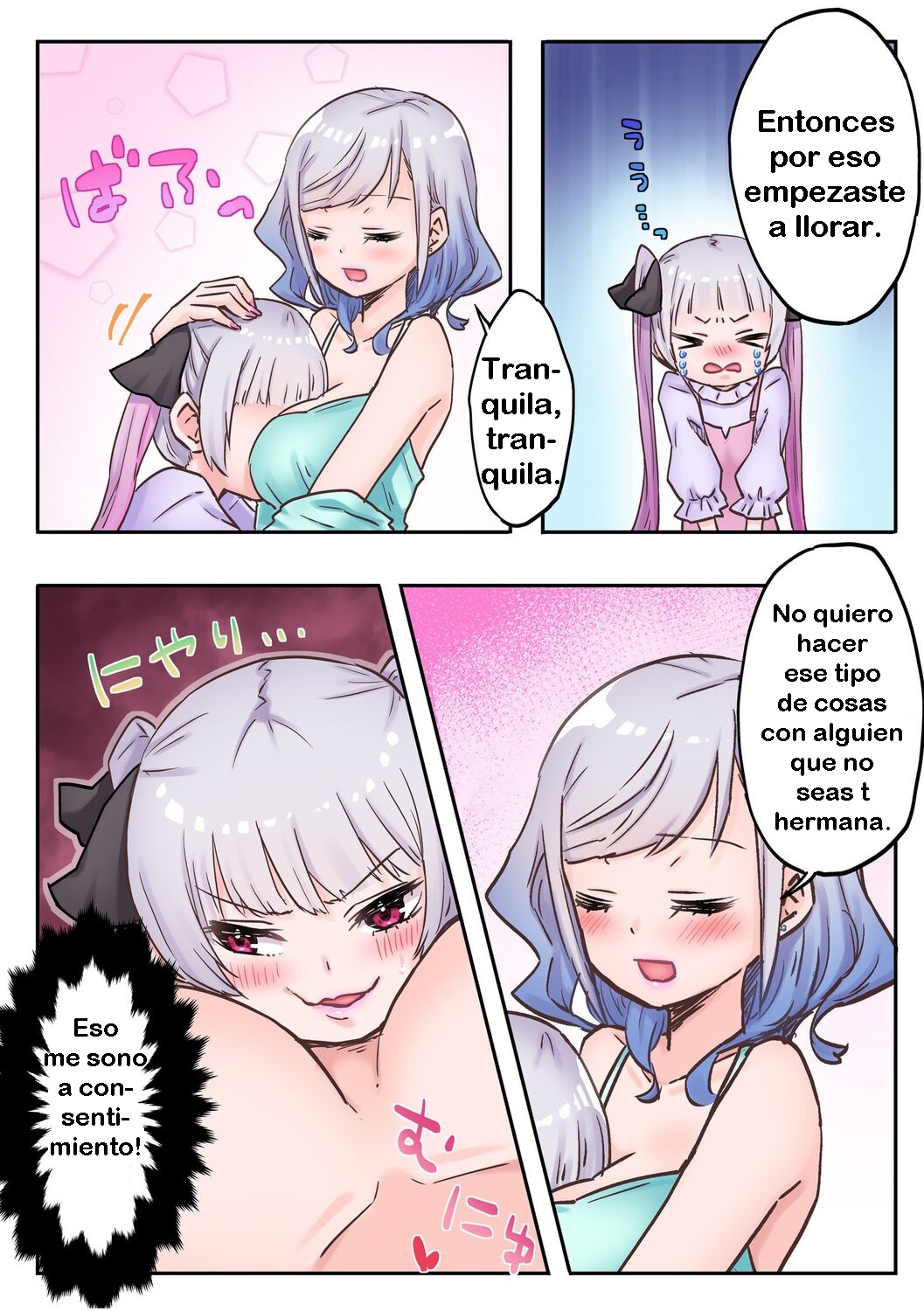 [LIN] Futago Shimai-chan no Yuri Seikatsu Ch. 1-10 [Spanish][No Name] [Digital] numero di immagine  46